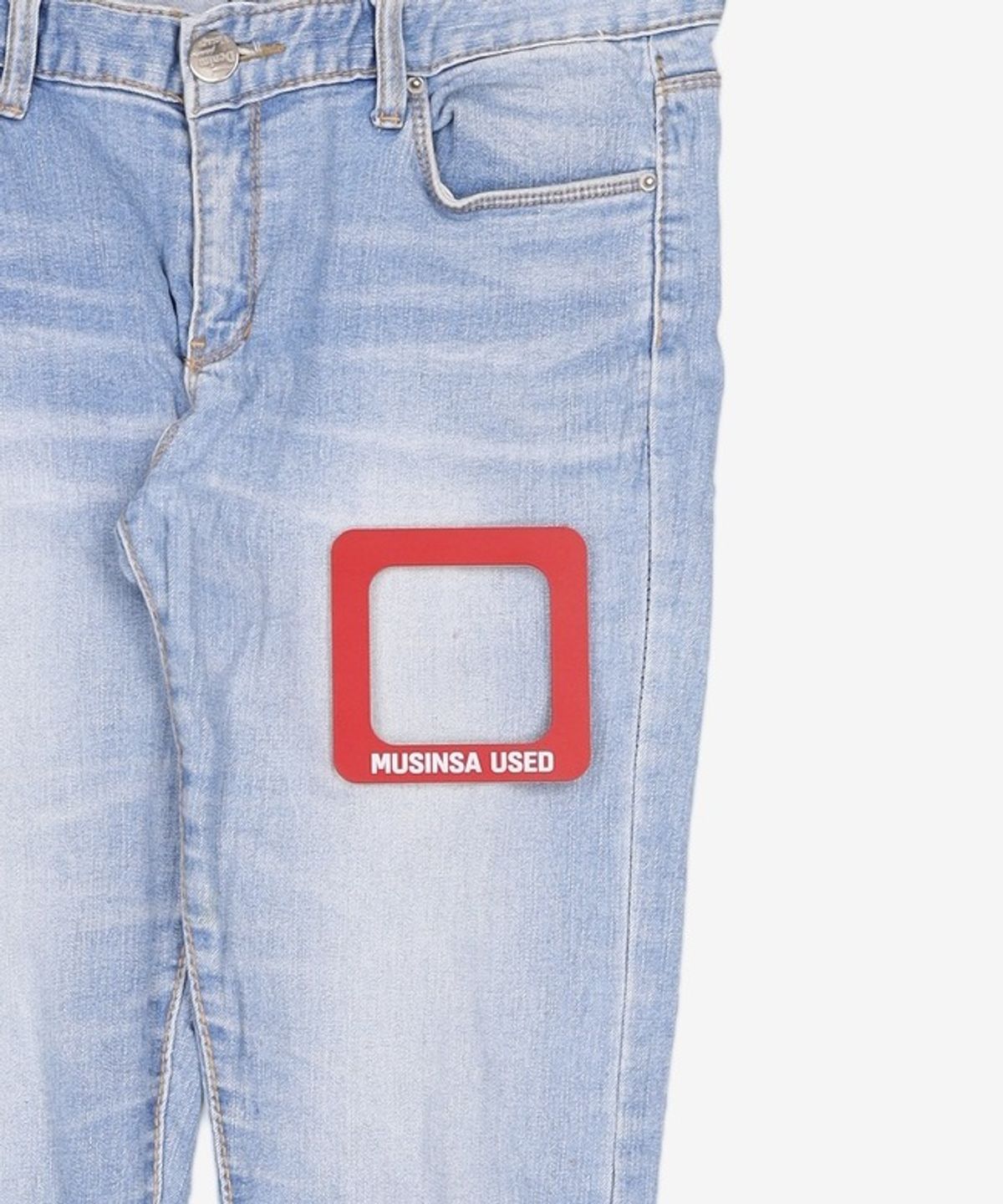 휠 데님 디자인(WHEEL DENIM DESIGN) 청/데님 팬츠 L