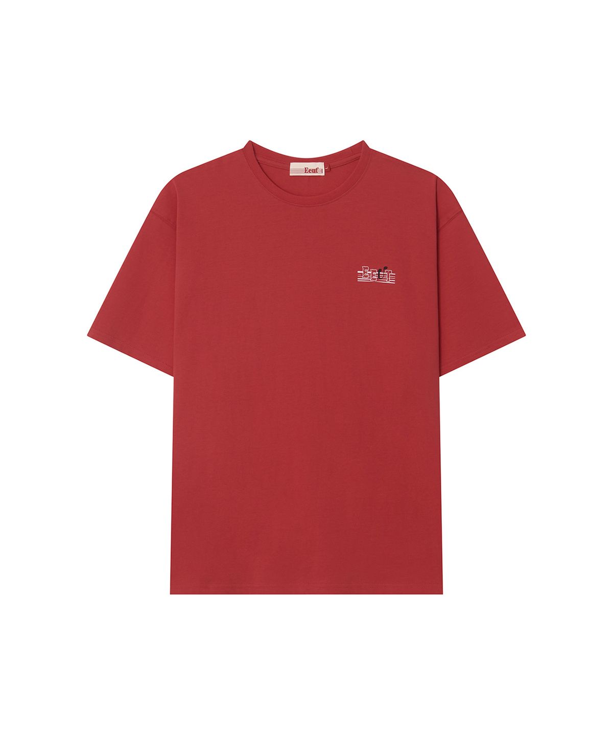 이우트(EEUT) DANCING NOTE T-SHIRT / RED