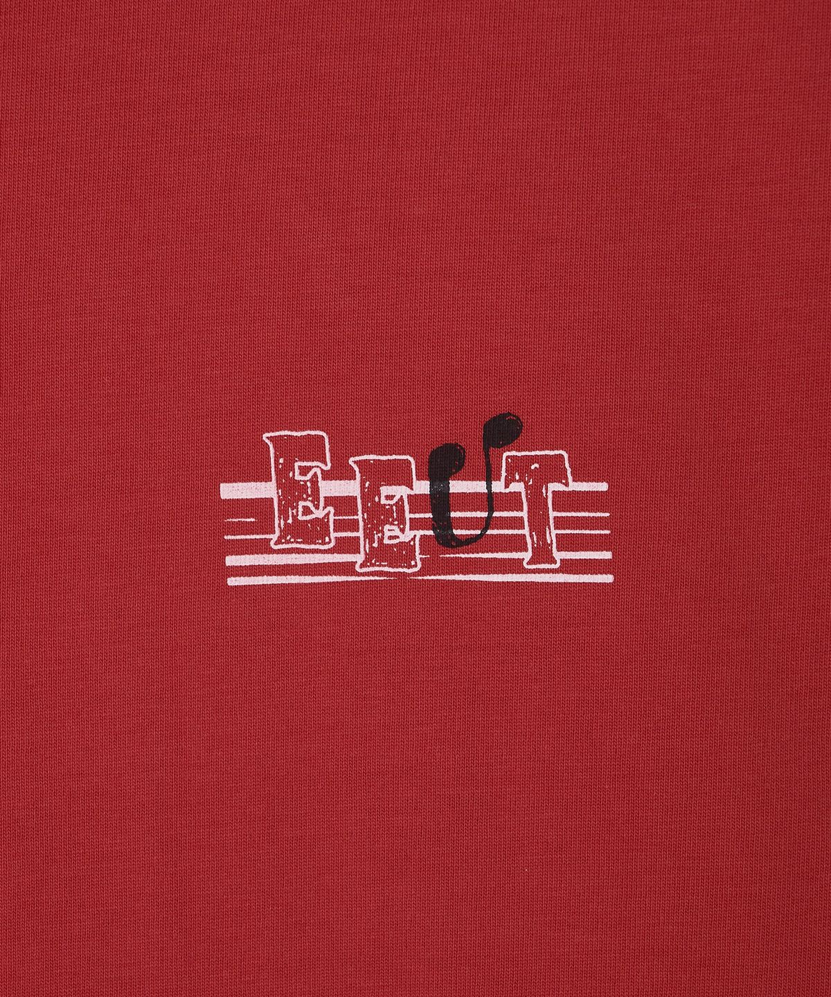 이우트(EEUT) DANCING NOTE T-SHIRT / RED