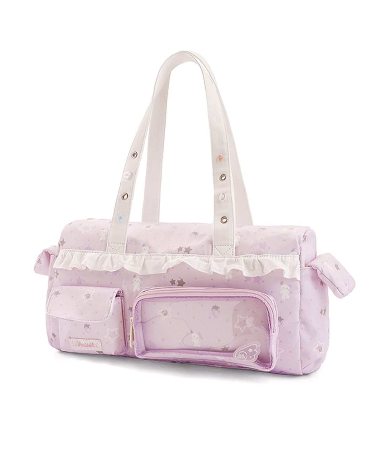 반워크(VANWALK) 리버 포켓 토트백 [핑크]