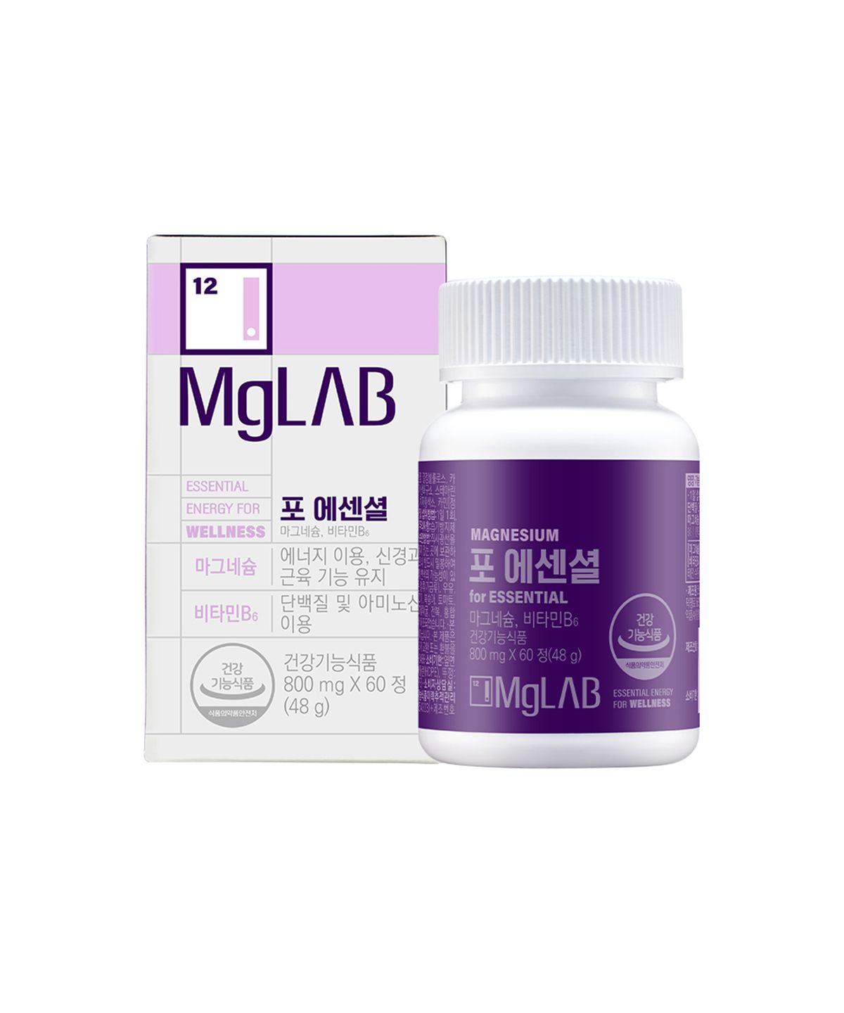 동화약품(DONGWHA) 마그랩 포 에센셜 마그네슘 315mg  60정