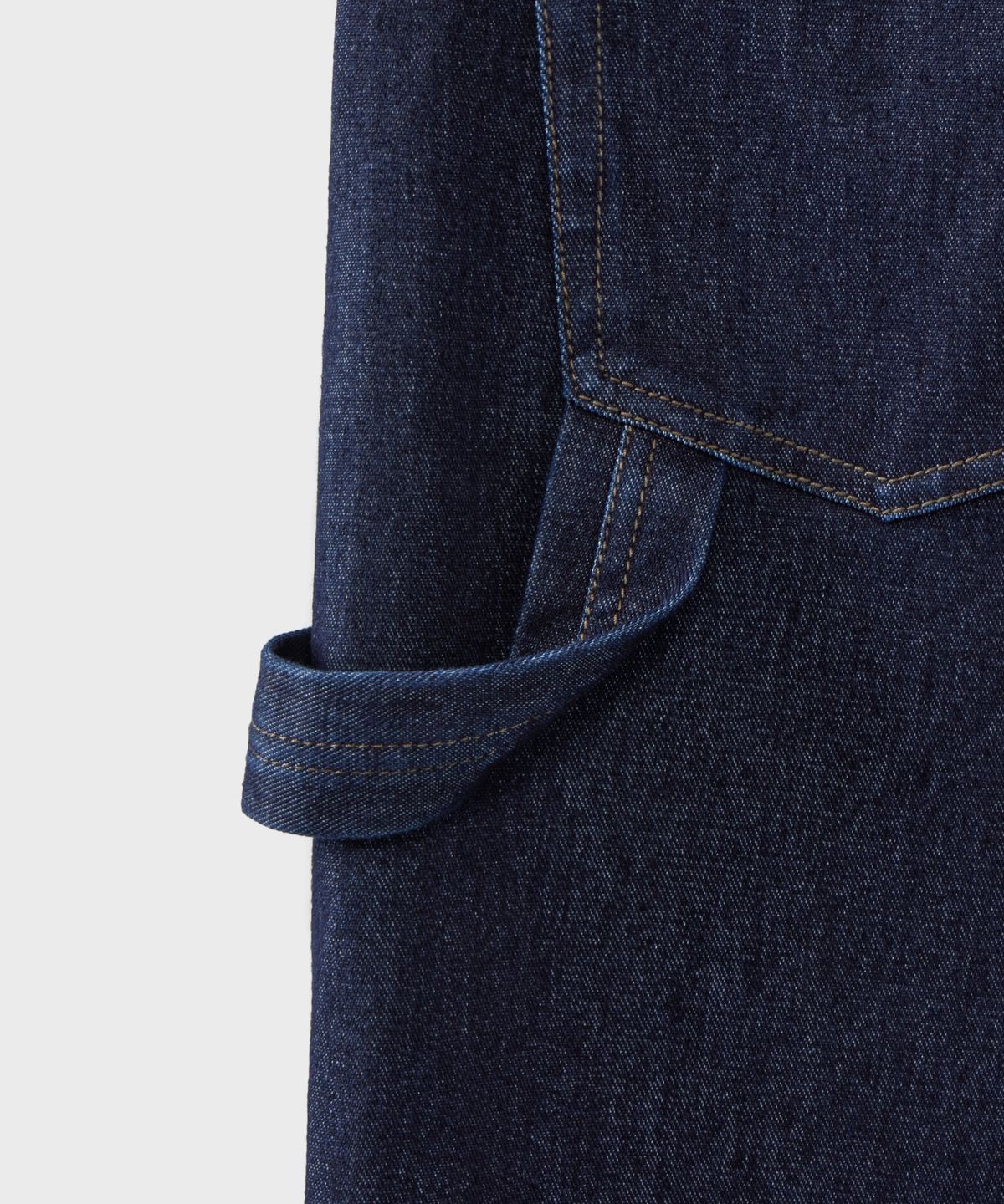 브랜디드(BRANDED) DENIM SWEAT CARPENTER SHORTS [INDIGO]