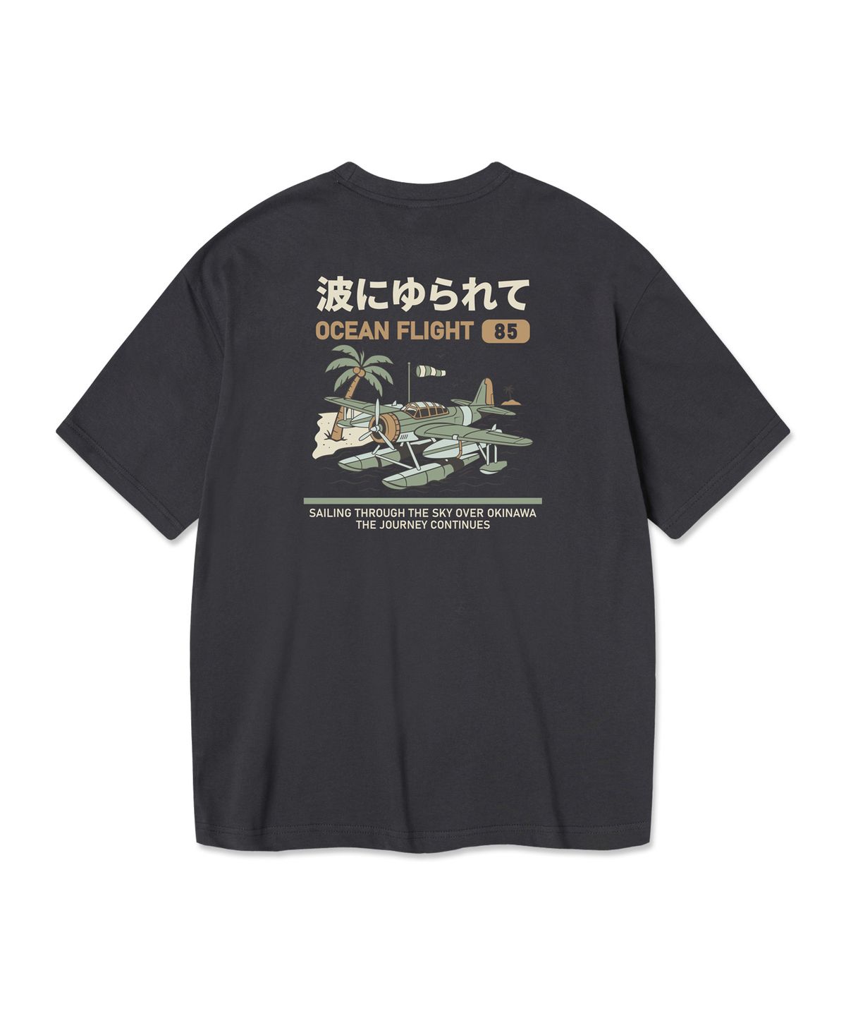앨빈클로(ALVINCLO) OCEAN FLIGHT 반팔티셔츠 AST3672 (4COLOR)