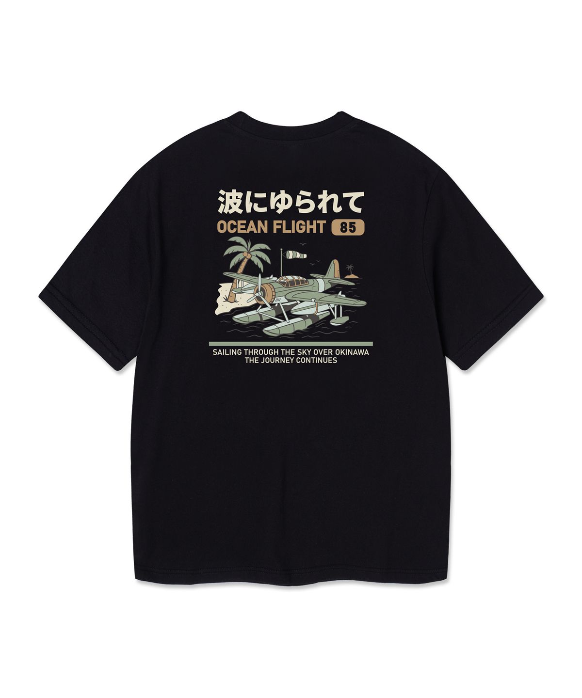 앨빈클로(ALVINCLO) OCEAN FLIGHT 반팔티셔츠 AST3672 (4COLOR)
