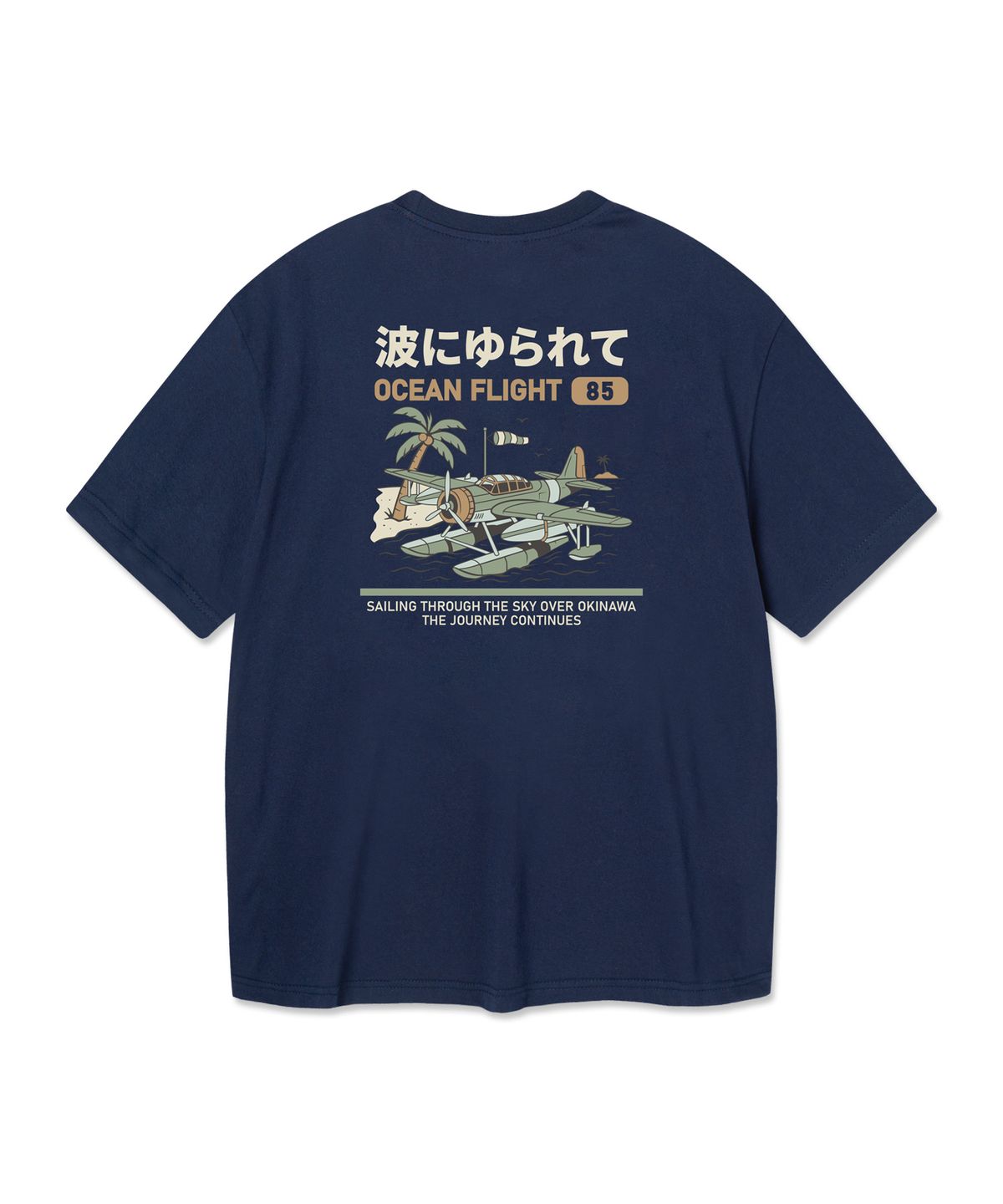 앨빈클로(ALVINCLO) OCEAN FLIGHT 반팔티셔츠 AST3672 (4COLOR)