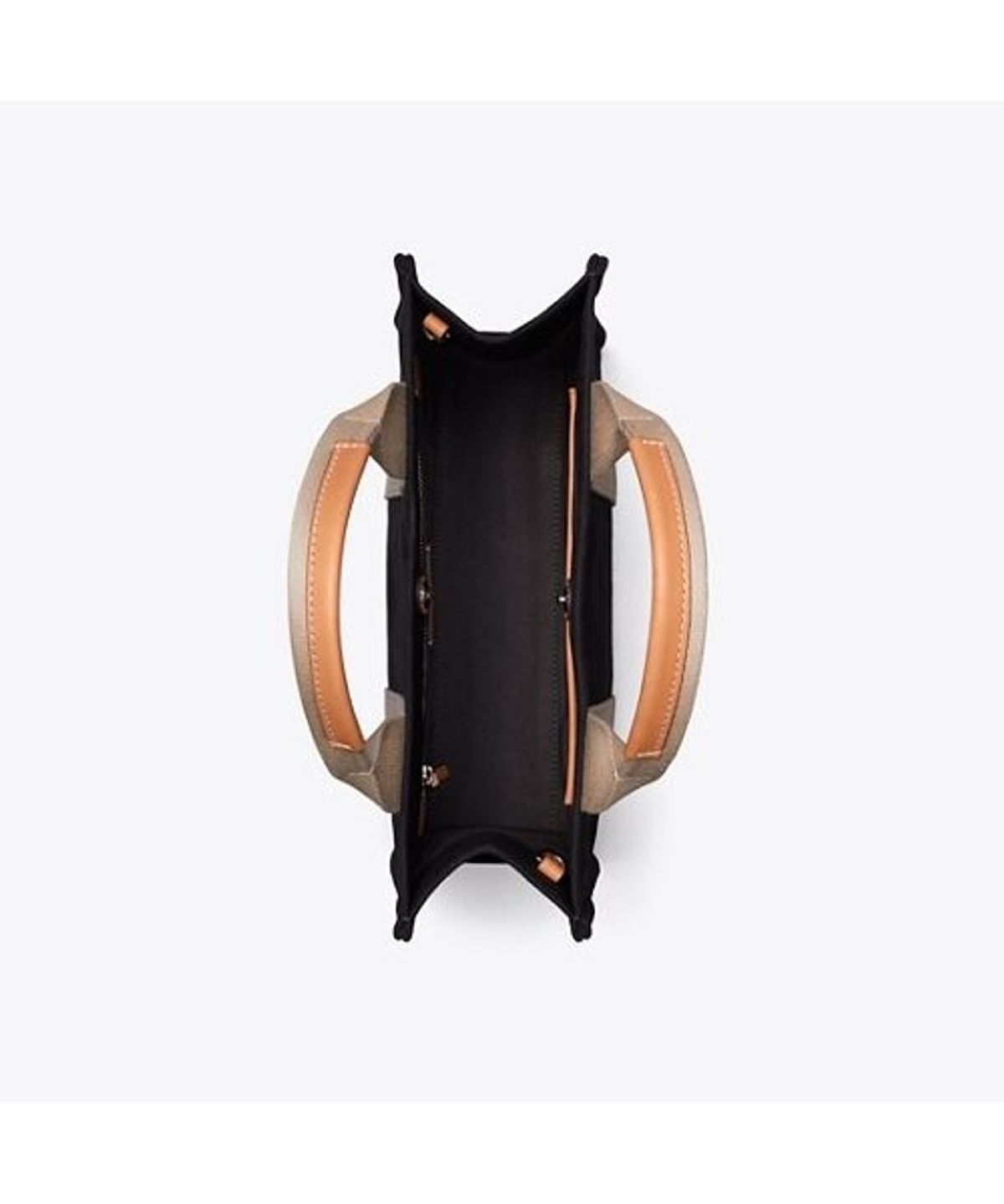 토리버치(TORYBURCH) 밀러 캔버스 토트 - 블랙 / 롱건