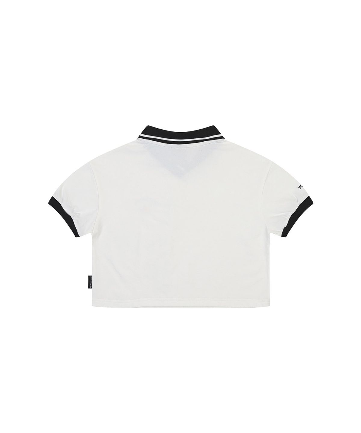 마크곤잘레스 키즈(MARK GONZALES KIDS) 마크 스포티 카라 티셔츠_화이트_MG62TP51WH