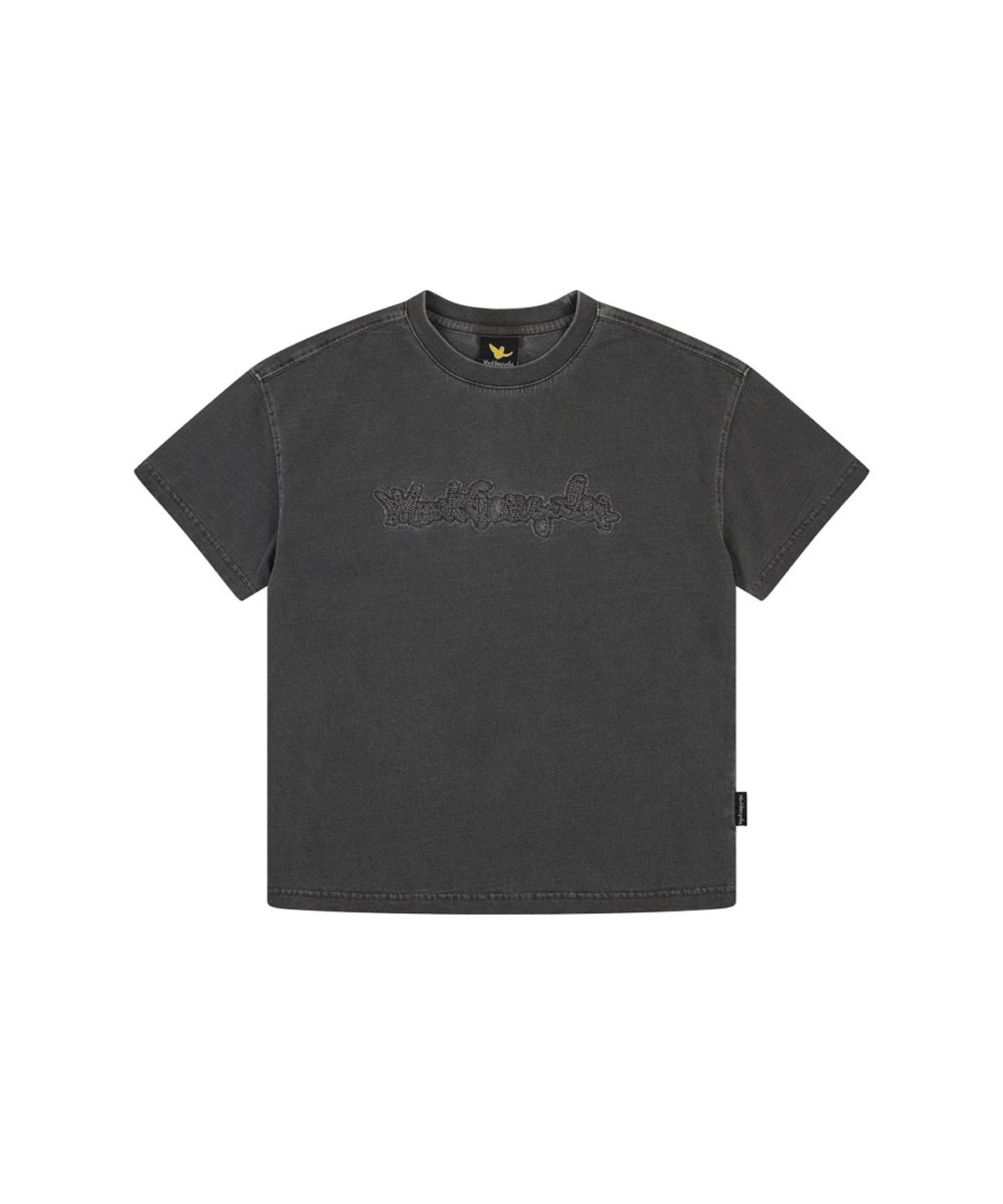 마크곤잘레스 키즈(MARK GONZALES KIDS) 마곤 피그먼트 반팔 티셔츠_다크그레이_MG62TS06DG