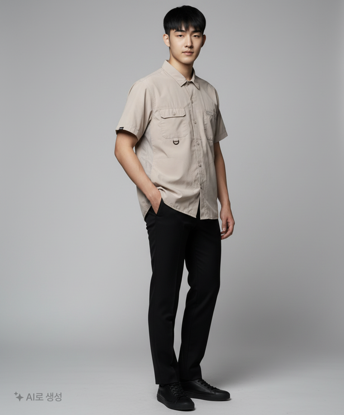 아웃도어(OUTDOOR) 캐주얼 셔츠 L