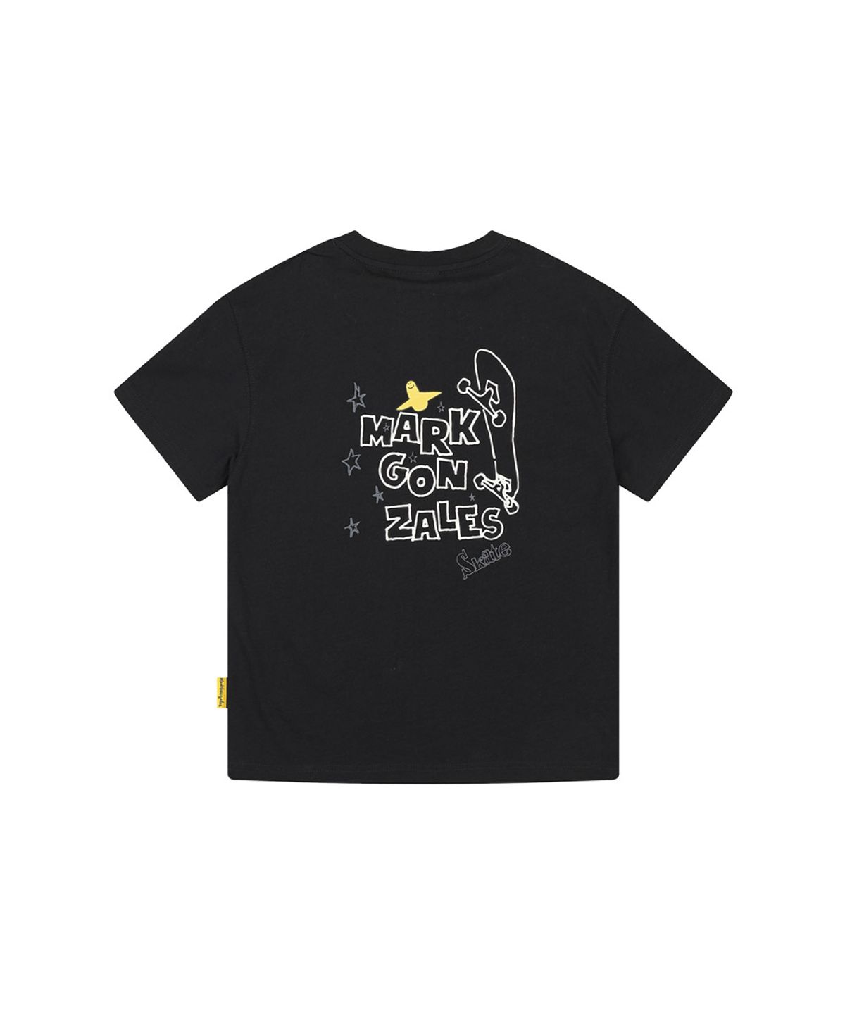 마크곤잘레스 키즈(MARK GONZALES KIDS) 엔젤보드 그래피티 티셔츠_블랙_MG62TS10BK