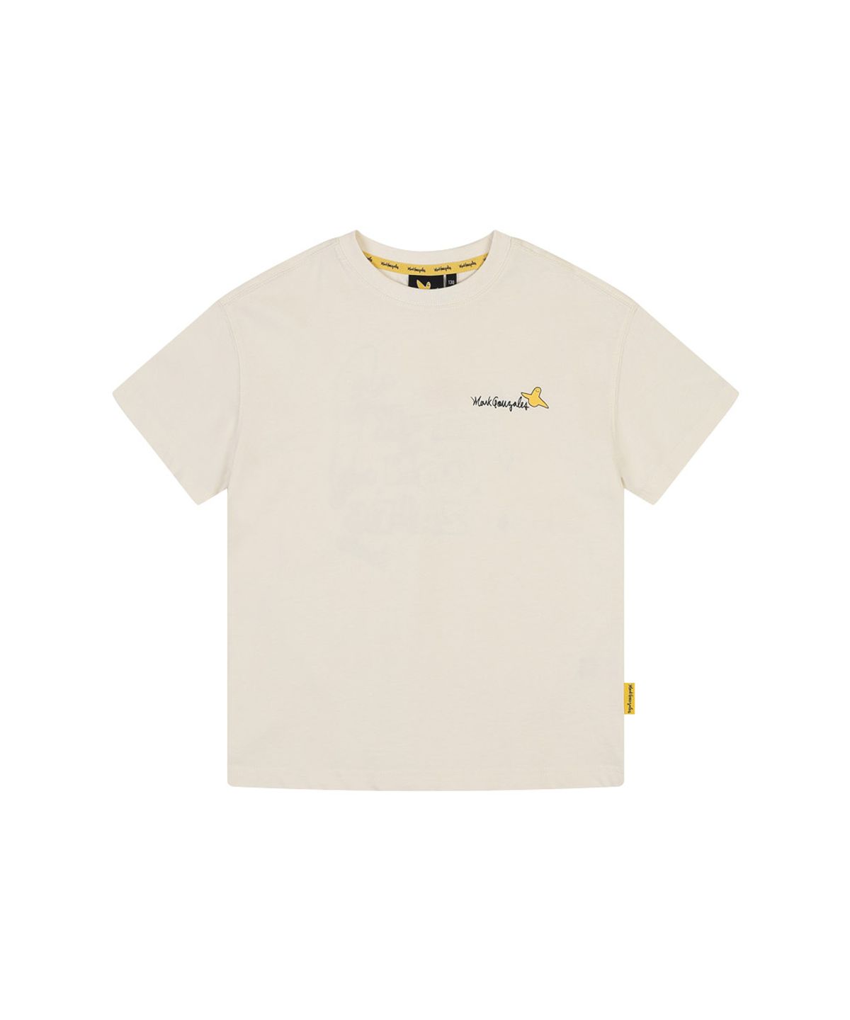마크곤잘레스 키즈(MARK GONZALES KIDS) 엔젤보드 그래피티 티셔츠_크림_MG62TS10CM