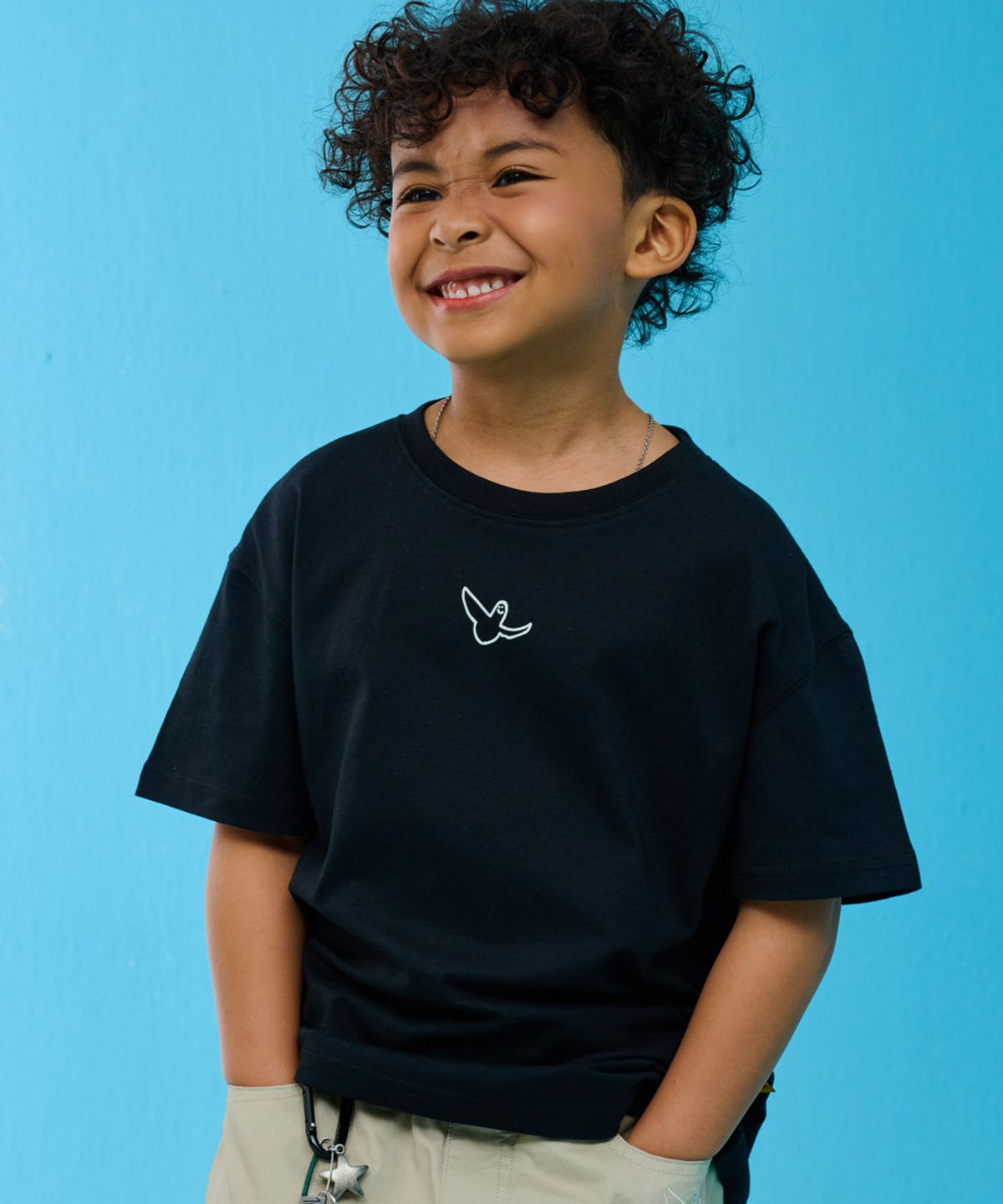 마크곤잘레스 키즈(MARK GONZALES KIDS) 엔젤 포인트 반팔티 2팩_MG62TS21WH