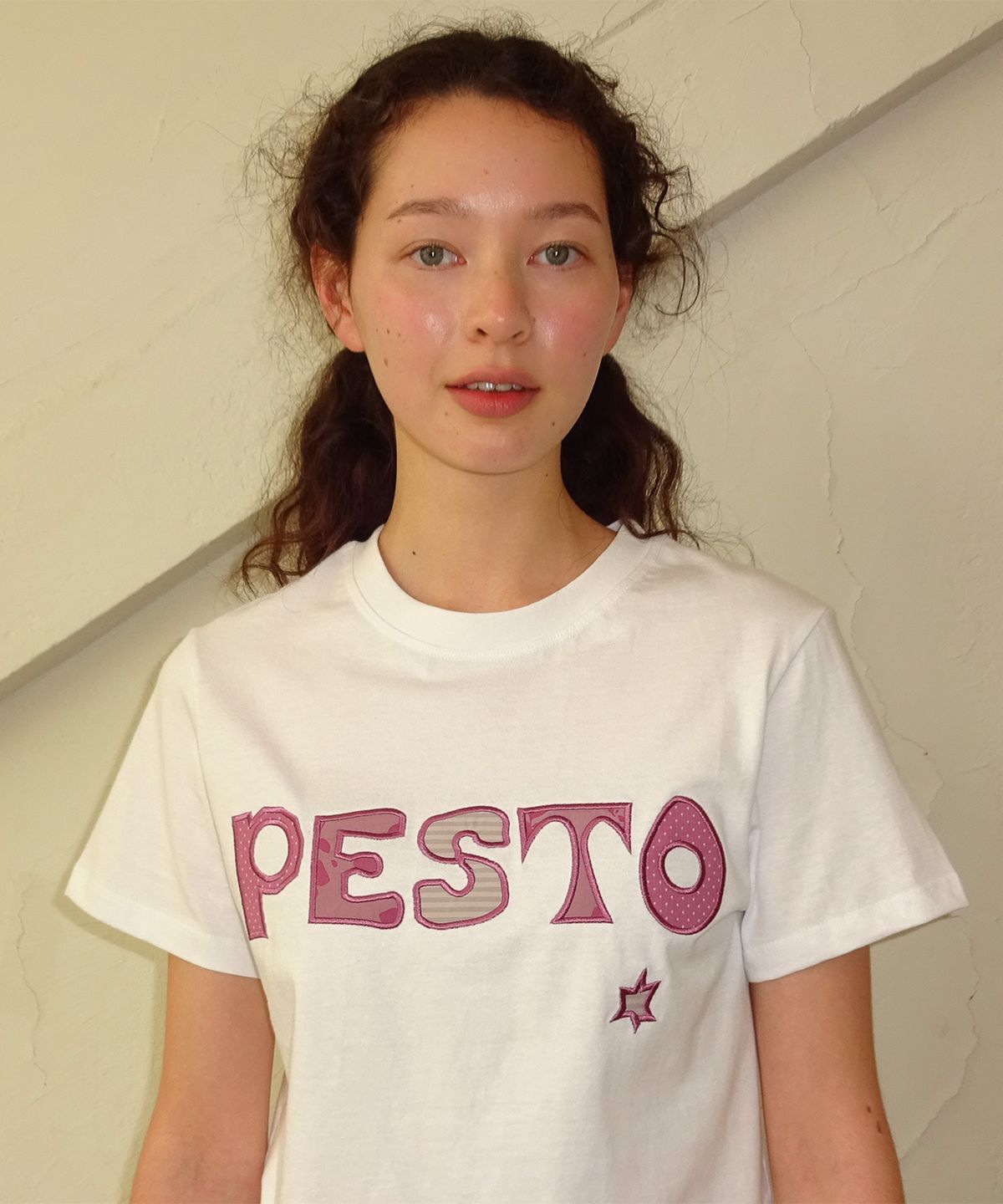 페스토(PESTO) 페스토 패치워크 티셔츠 ver2.로즈