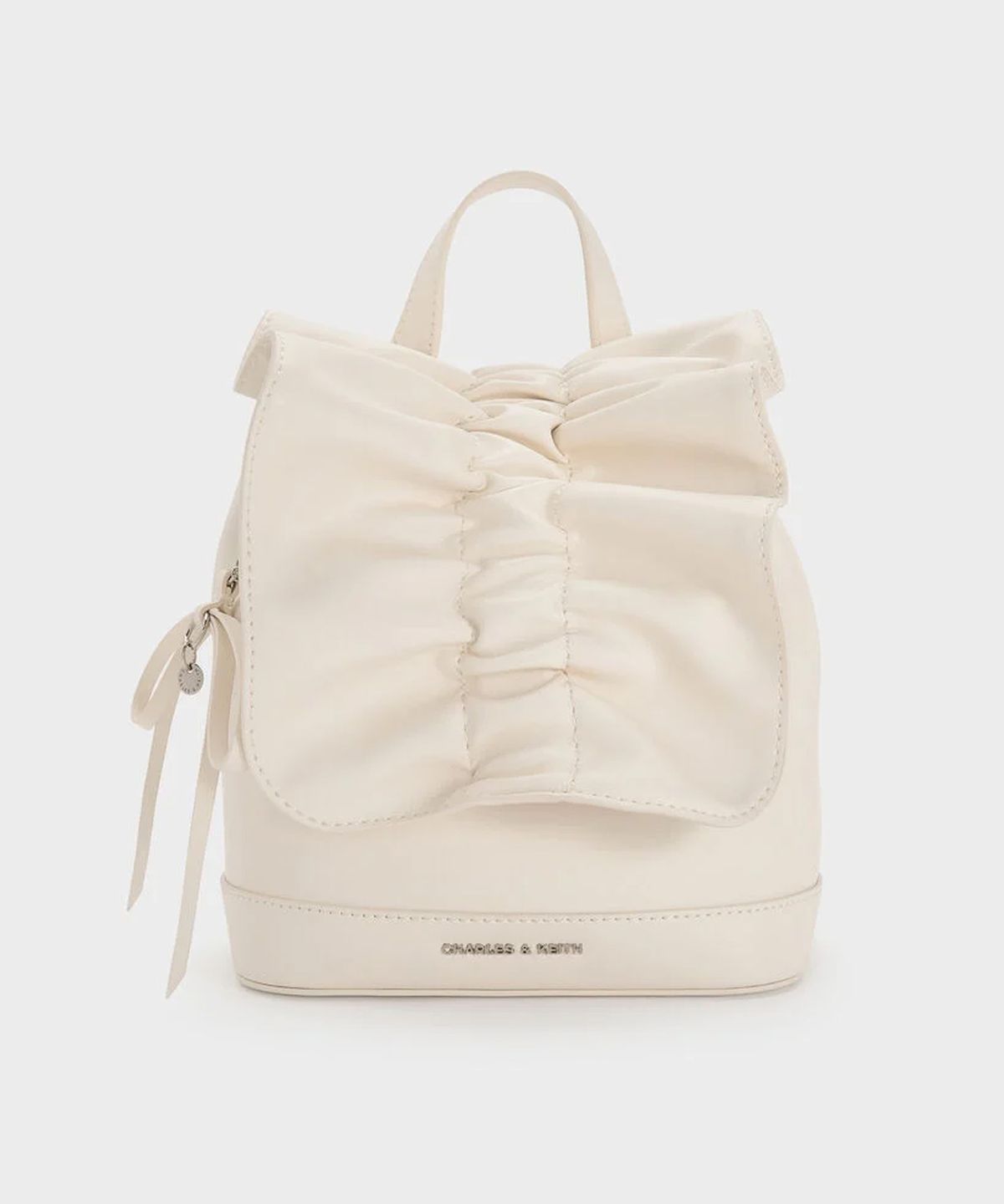 찰스앤키스(CHARLES & KEITH) 카디 러치드 백팩 2colors CK2-60151552