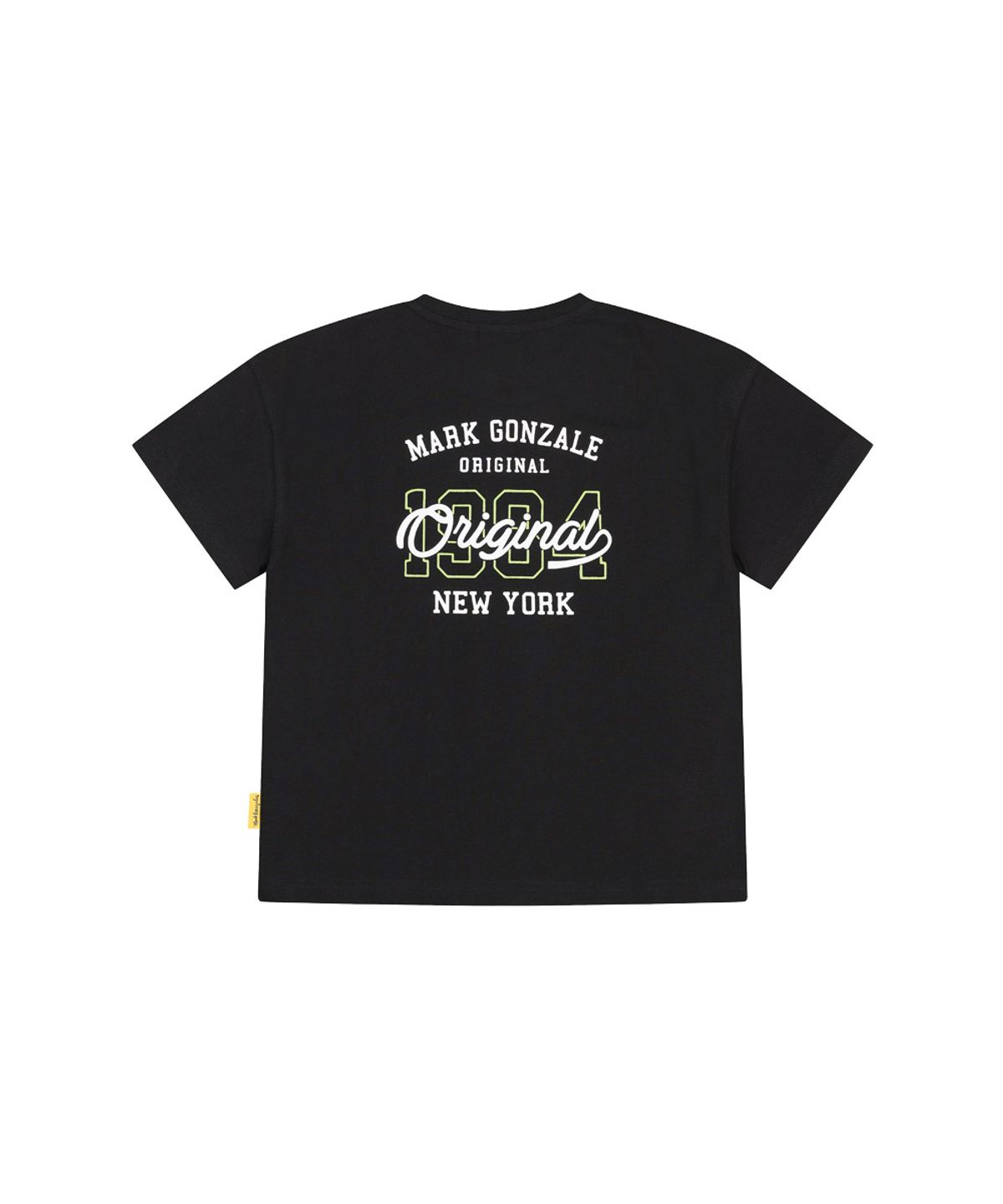마크곤잘레스 키즈(MARK GONZALES KIDS) 1984 그래픽 티셔츠_블랙_MG62TS83BK