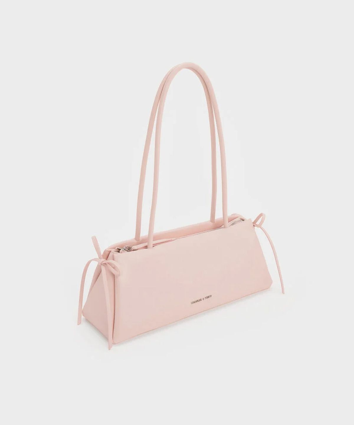 찰스앤키스(CHARLES & KEITH) 헤이즐 보우 이롱게이티드 트라페즈 숄더백 3colors CK2-20160193
