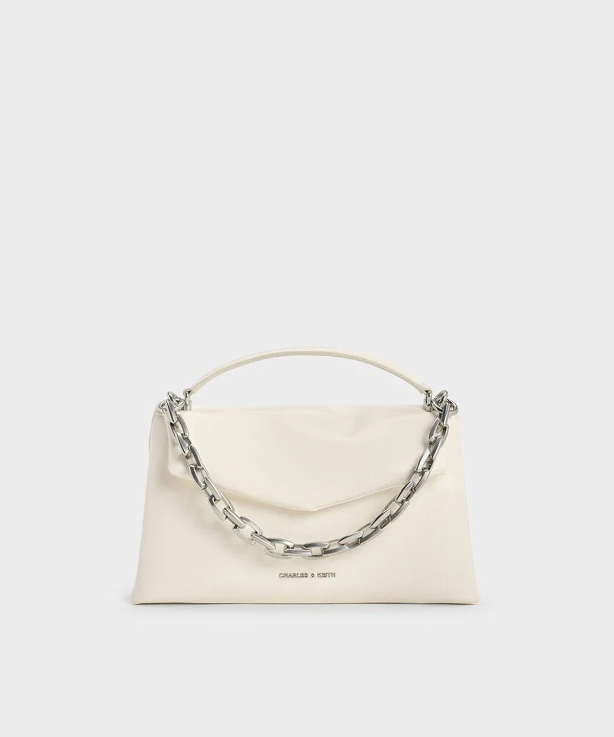 찰스앤키스(CHARLES & KEITH) 안드로메다 청키 체인 탑 핸들 백 2colors CK2-50271476