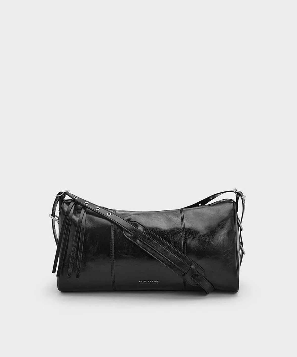 찰스앤키스(CHARLES & KEITH) 브리나 패널 그로밋-스트랩 크로스바디백 2colors CK2-80271493