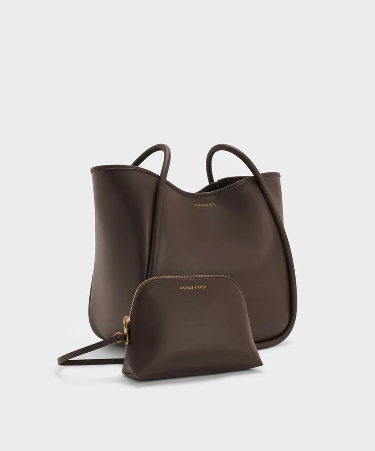 찰스앤키스(CHARLES & KEITH) 라일라 튜블러 슬라우치 토트백 3colors CK2-30781483