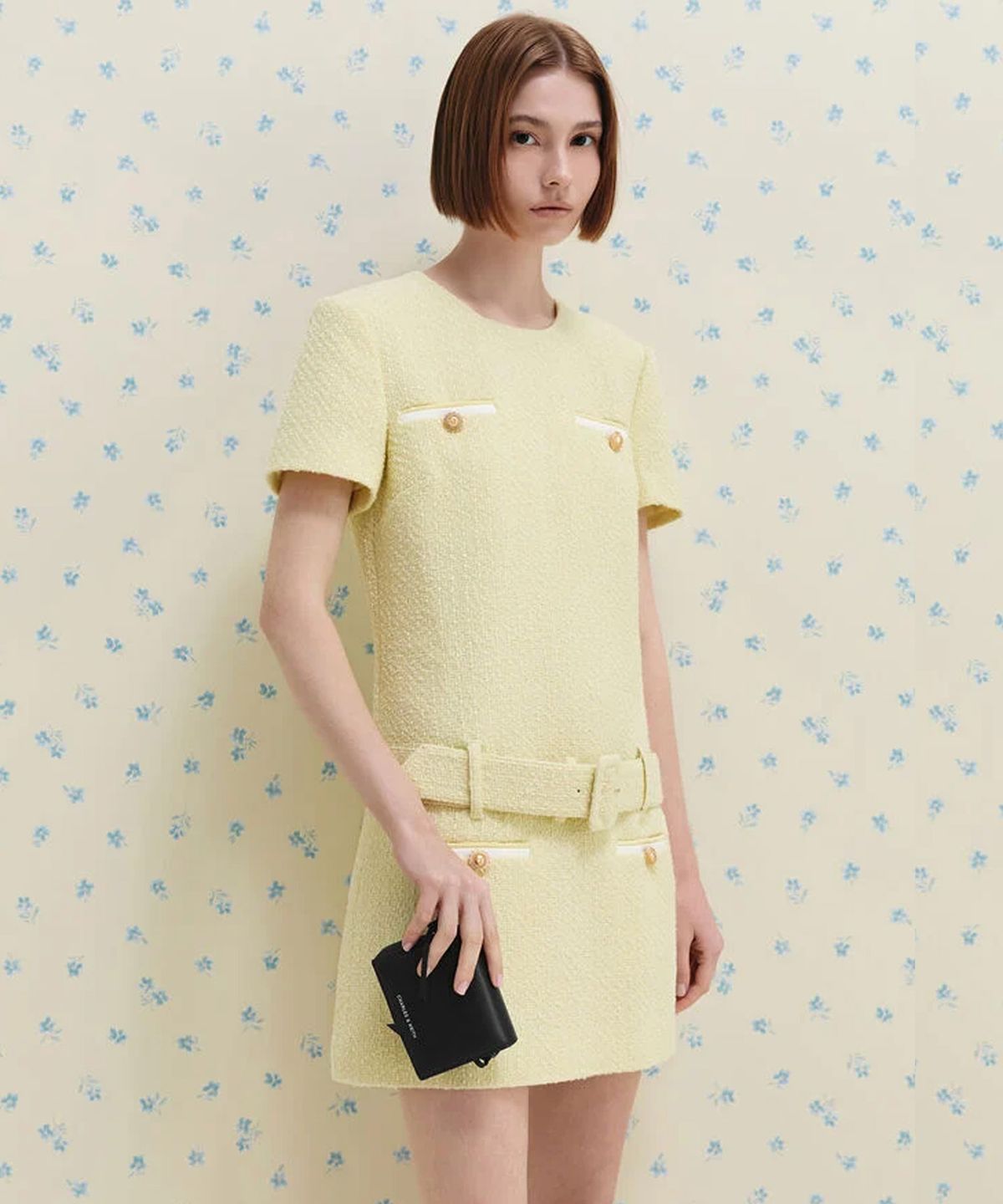 찰스앤키스(CHARLES & KEITH) 헤이즐 보우 스몰 월렛 3colors CK6-30770717