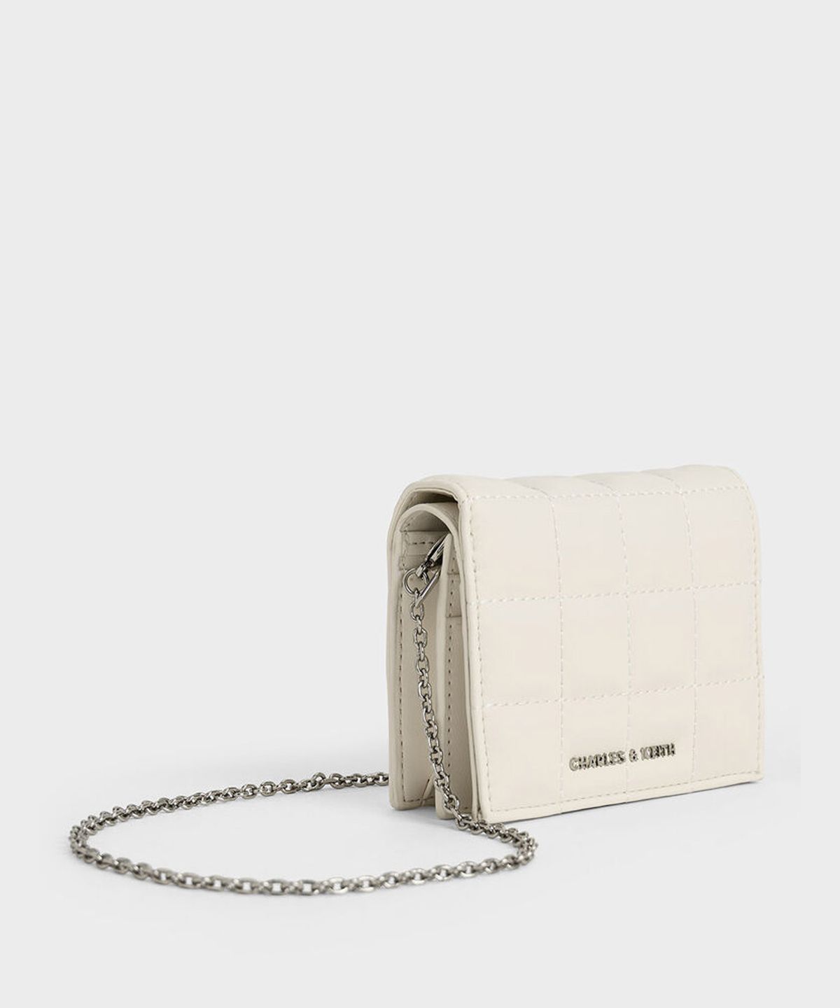 찰스앤키스(CHARLES & KEITH) 퀼티드 미니월렛 2colors CK6-10680910-1