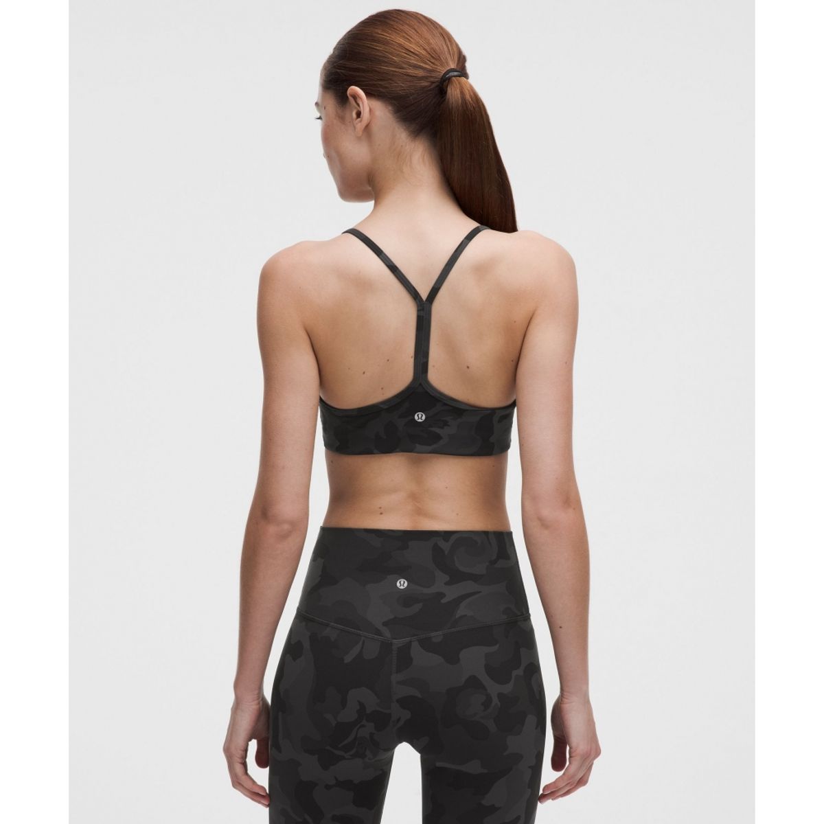 룰루레몬(LULULEMON) 플로우 Y 브라 라이트 서포트, A B컵 에볼브 *프린트  FBMC