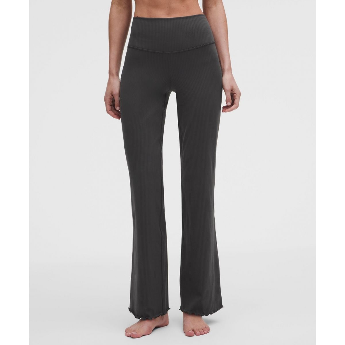 룰루레몬(LULULEMON) Align™ 하이라이즈 레터스 헴 플레어드 팬츠  GGRE