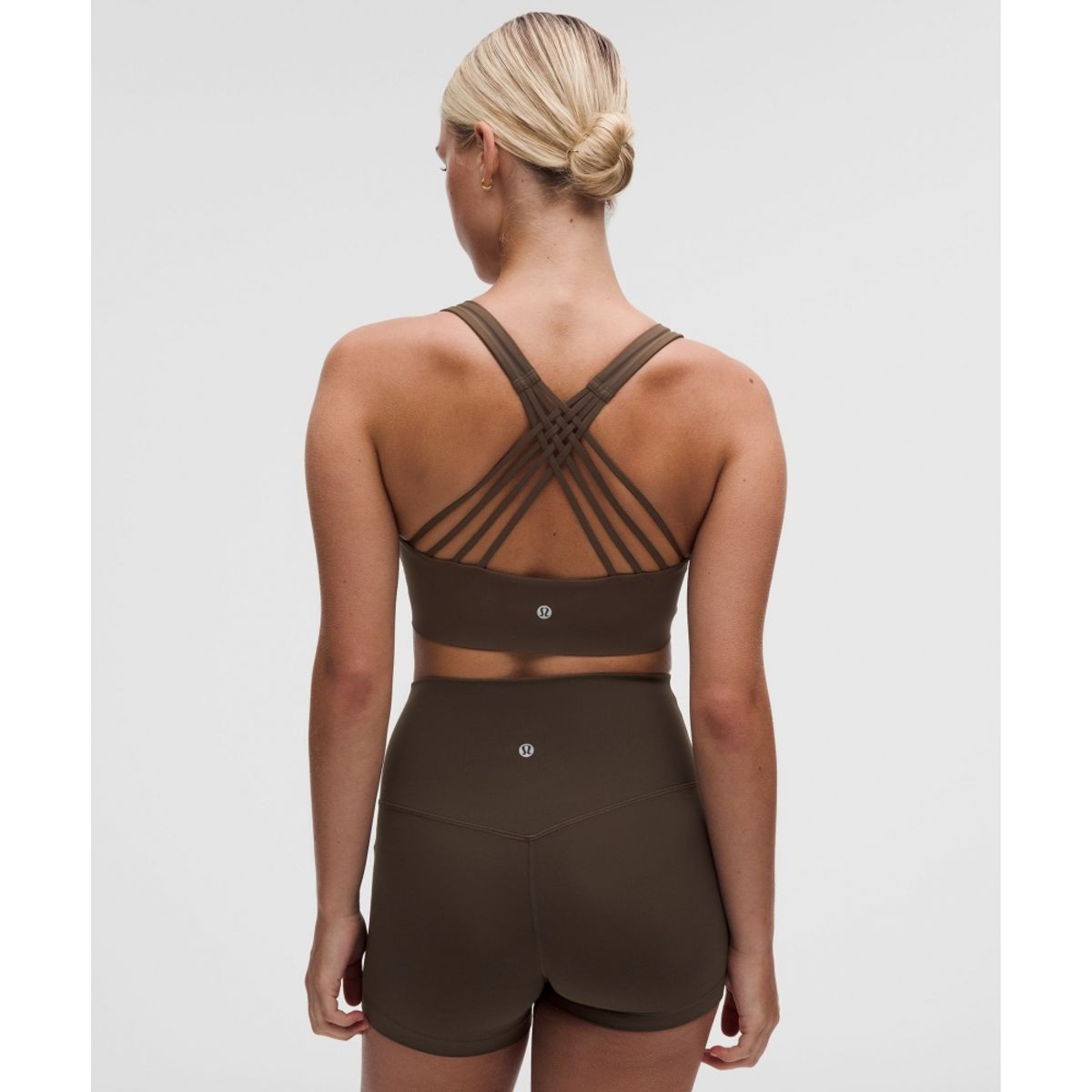 룰루레몬(LULULEMON) 플렉시플렉스 스트래피 요가 브라 *라이트 서포트, D DDD컵