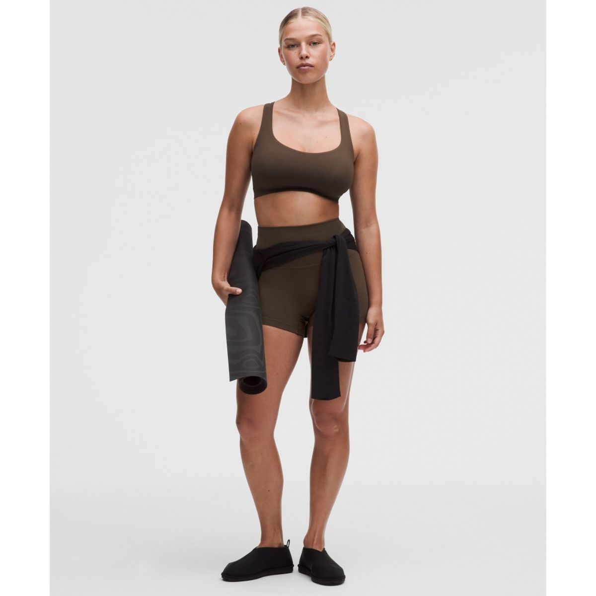 룰루레몬(LULULEMON) 플렉시플렉스 스트래피 요가 브라 *라이트 서포트, D DDD컵
