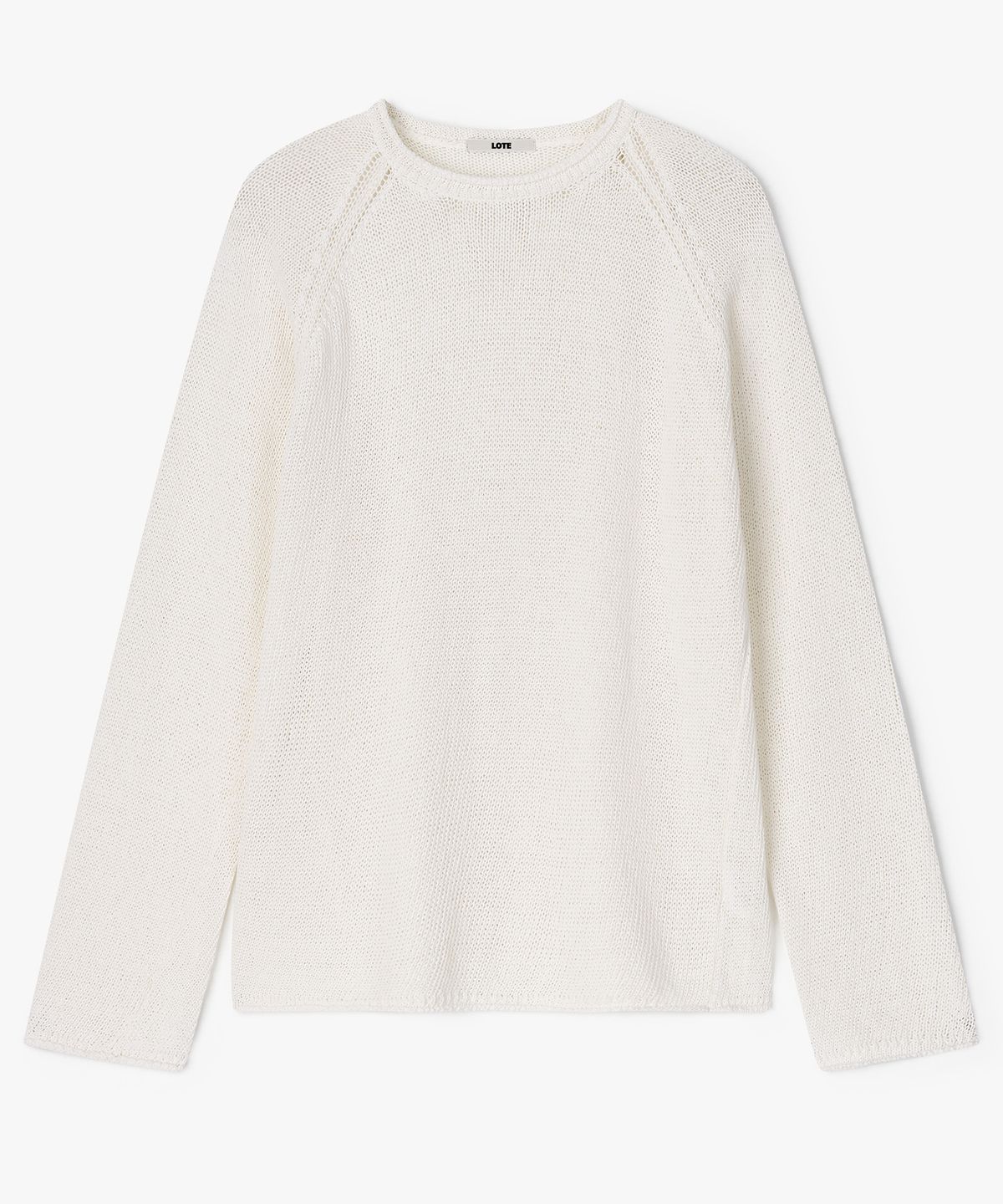 로트(LOTE) Paper Cotton Rolled Knit_3 Color