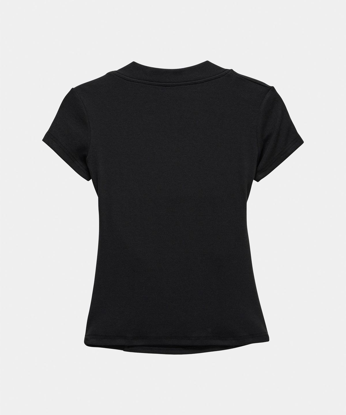 에트오소메(ETRE AU SOMMET) Shirring Eyelet Bolero Top (Black)