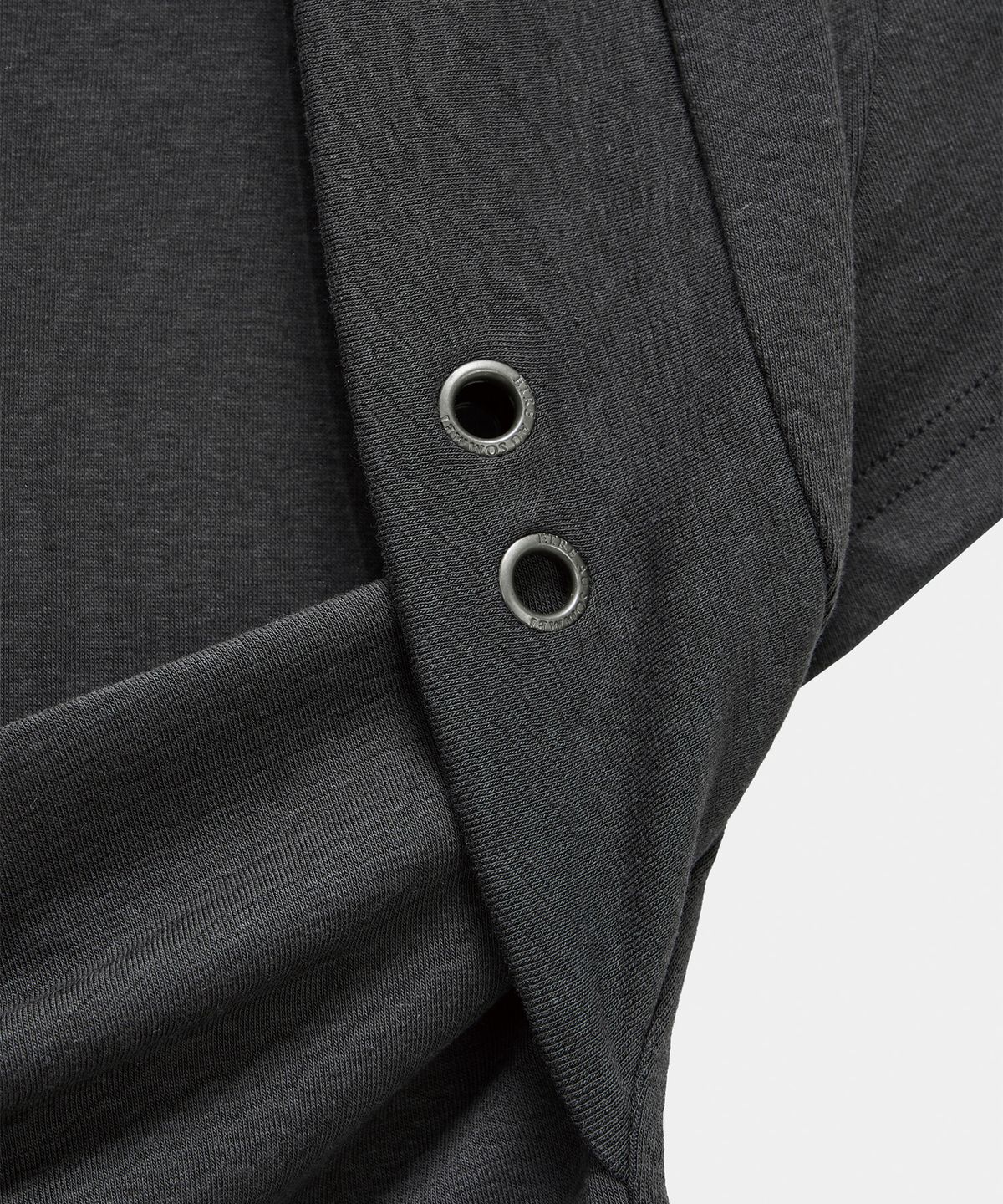 에트오소메(ETRE AU SOMMET) Shirring Eyelet Bolero top (Dark Gray)