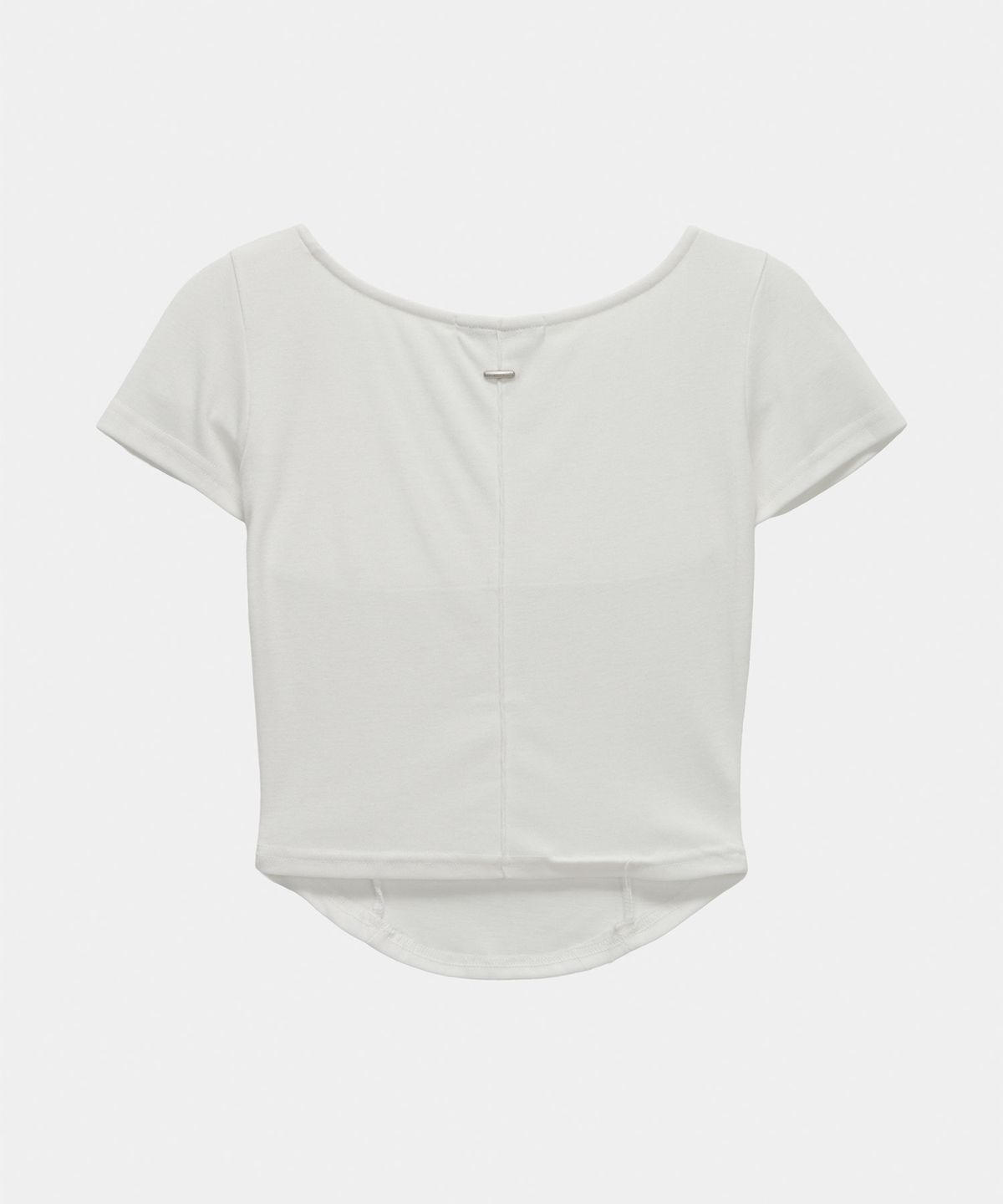 에트오소메(ETRE AU SOMMET) Layered Buckle Line Top (White)