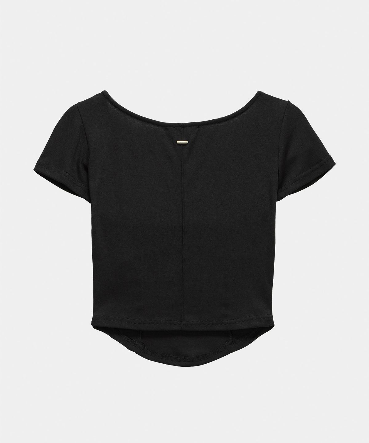 에트오소메(ETRE AU SOMMET) Layered Buckle Line Top (Black)