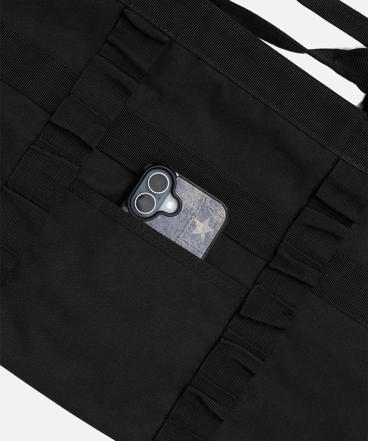 와이엠씨엘케이와이(YMCL KY) Field Gear Tote Bag Medium - Black