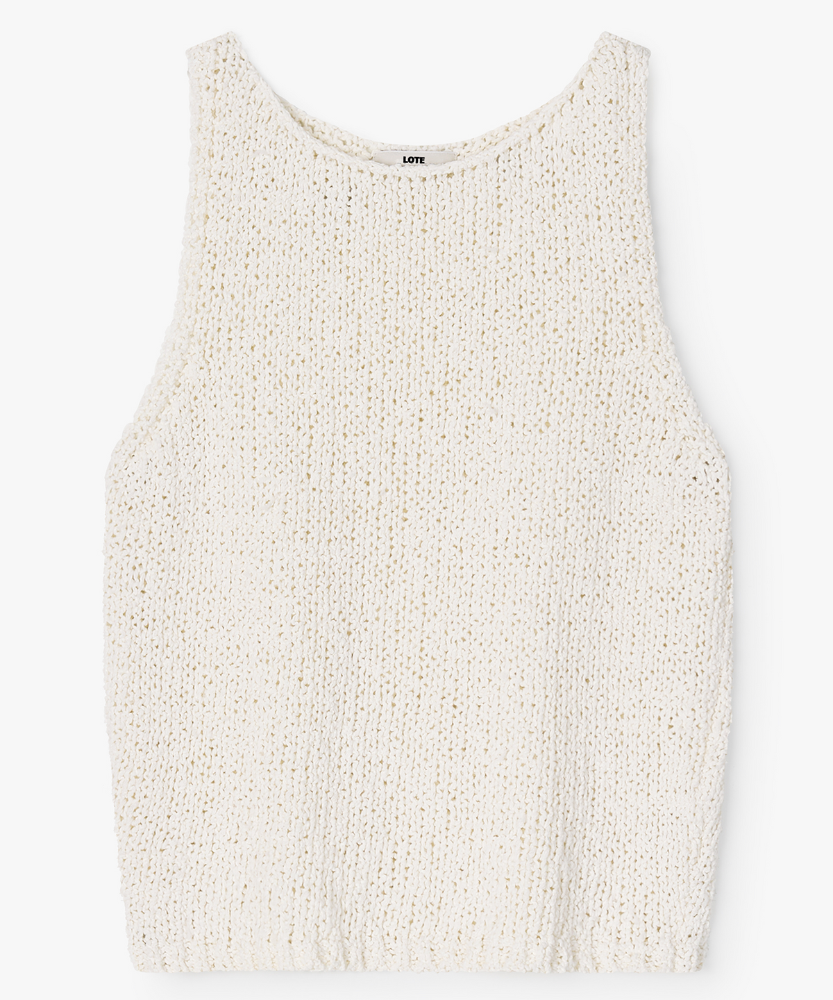 로트(LOTE) Crochet Sleeveless Knit_2 Color