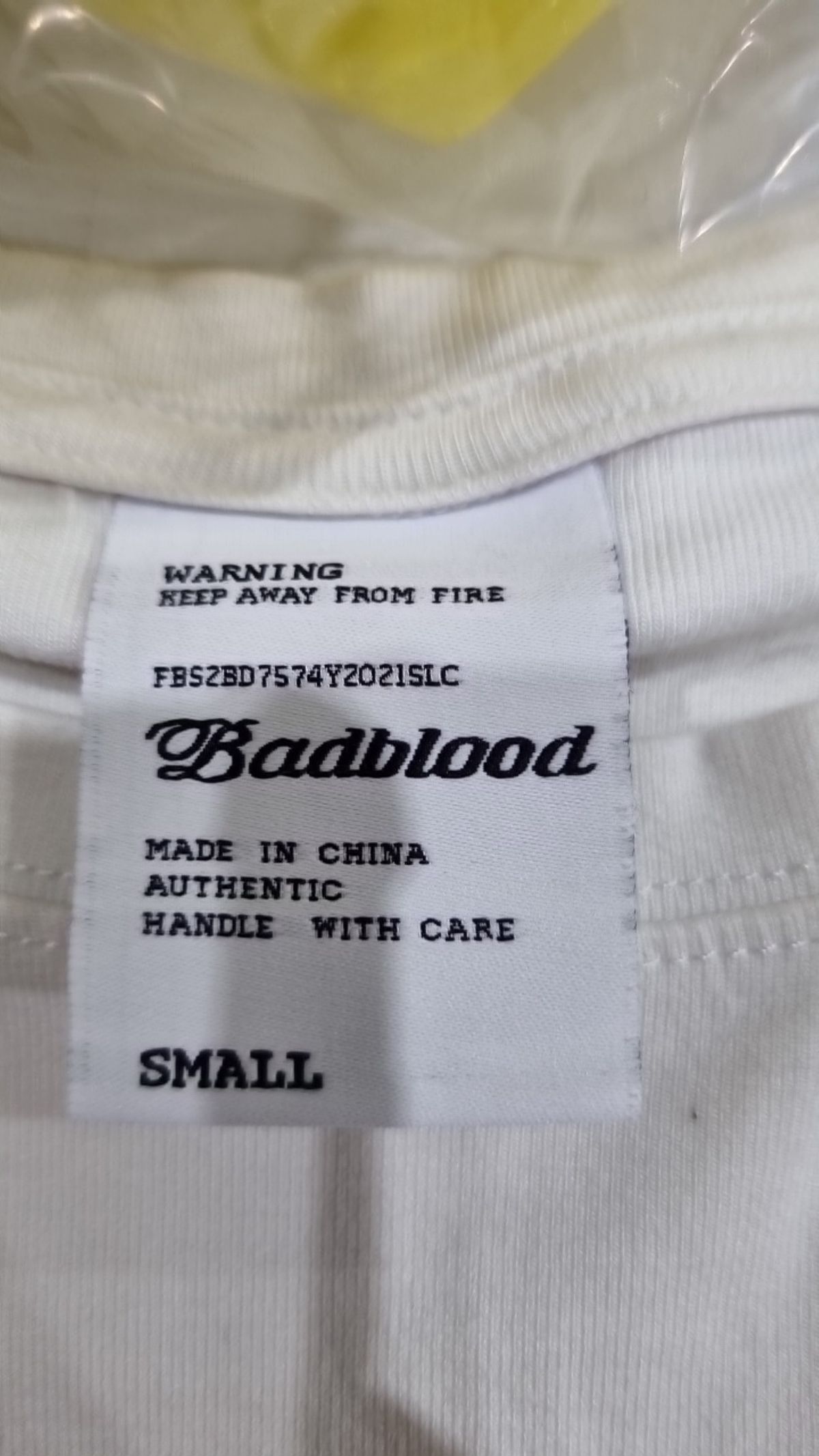 배드블러드(BADBLOOD) 반소매 티셔츠 S