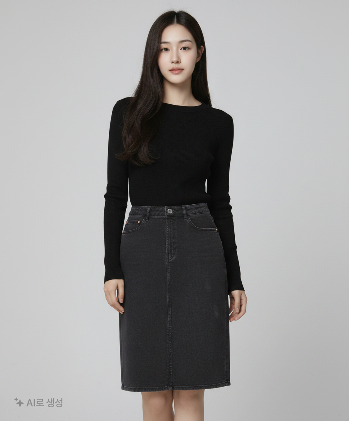 자라(ZARA) 미디스커트 L