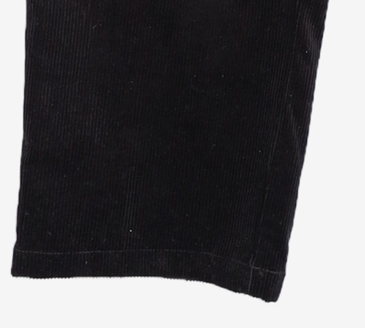 그루브라임(GROOVE RHYME) CORDUROY STRAIGHT PANTS (BLACK) [LRSWCPA911M] XL