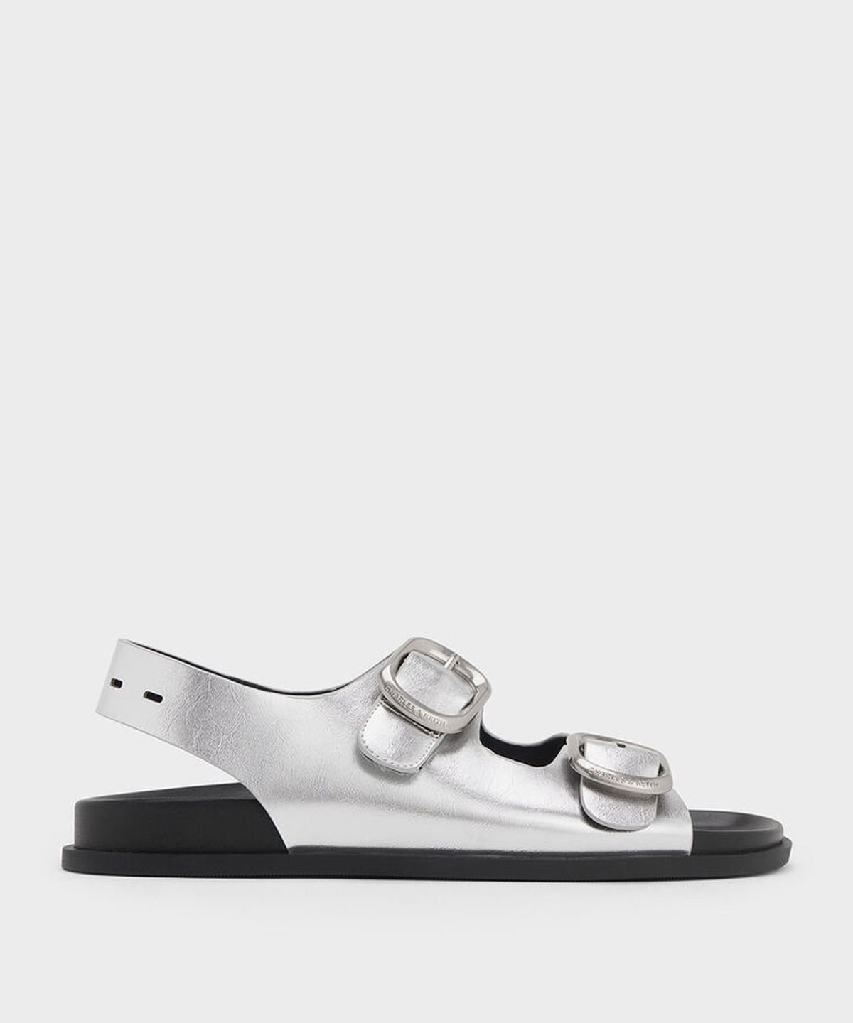 찰스앤키스(CHARLES & KEITH) 버클 더블-스트랩 슬링백 샌들 3colors CK1-70381109