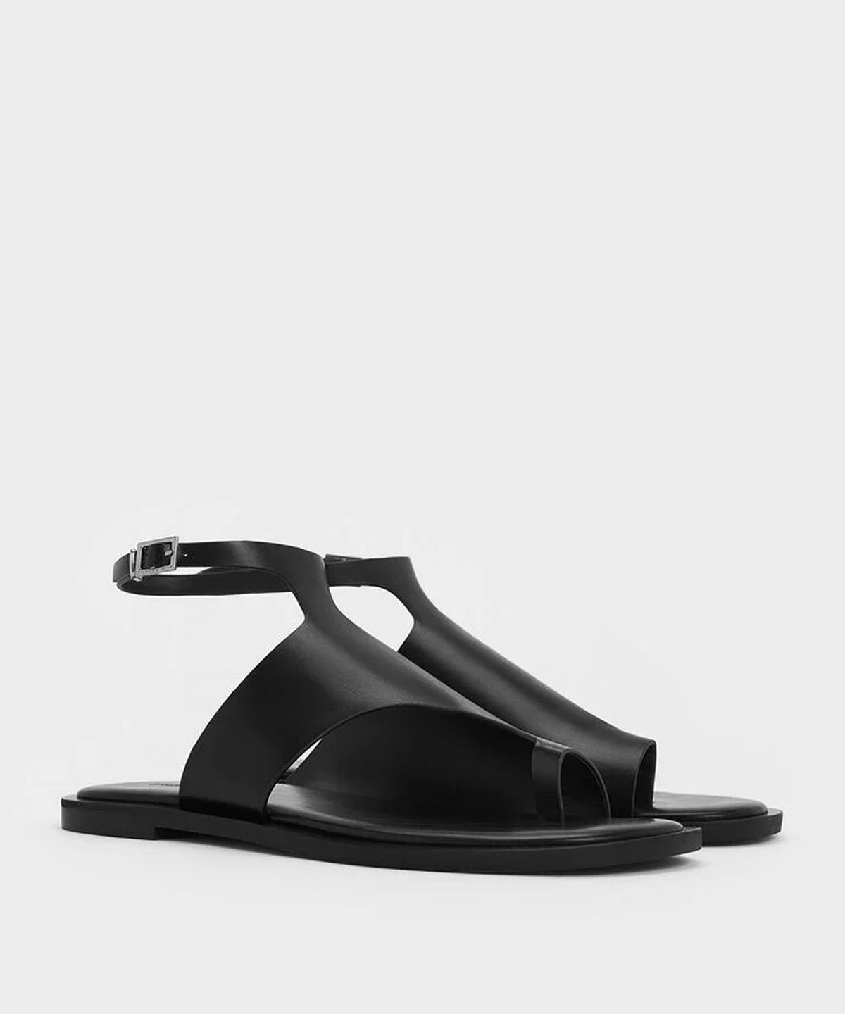찰스앤키스(CHARLES & KEITH) 앵클-스트랩 토-링 샌들 2colors CK1-70060651