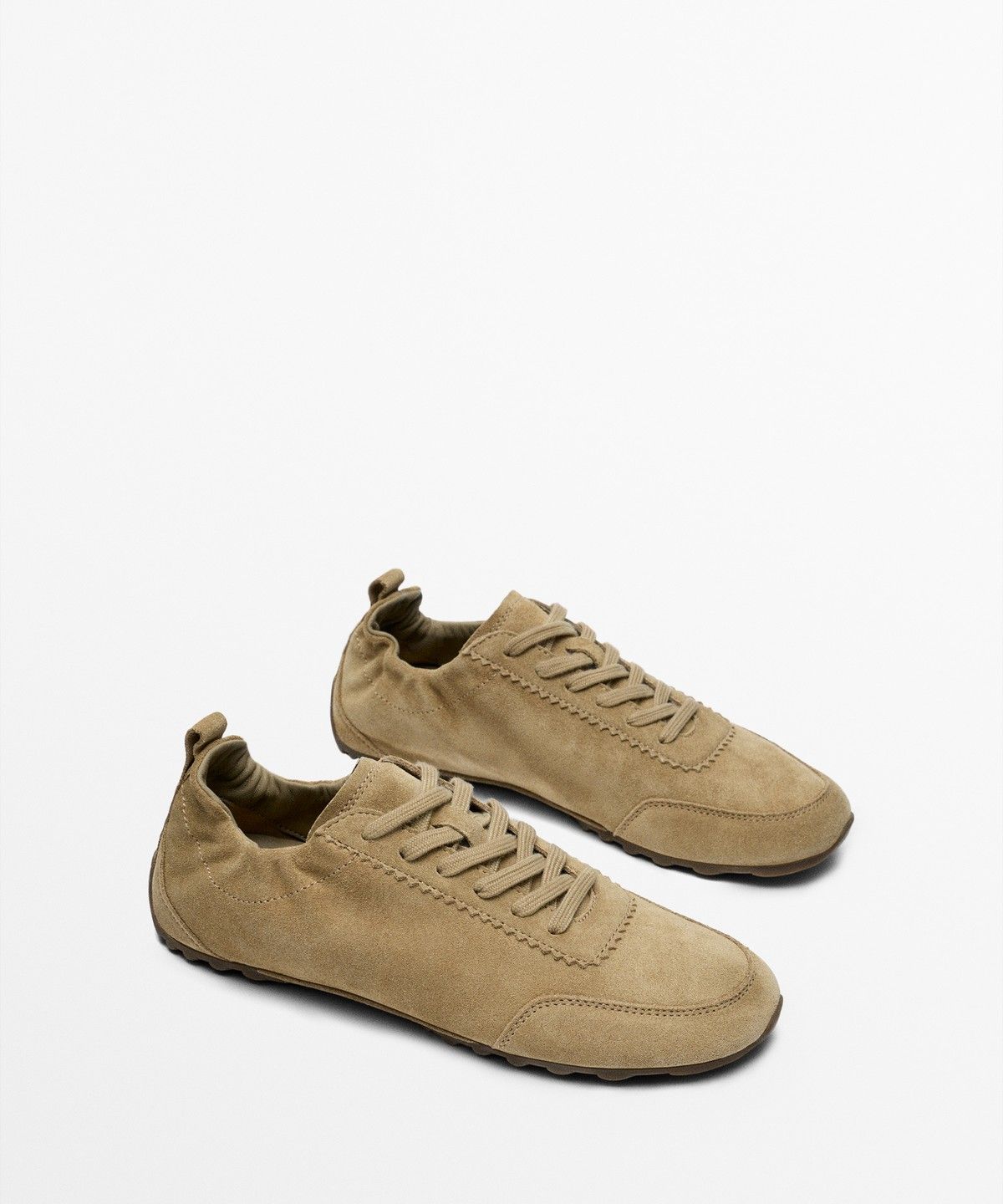 마시모두띠(MASSIMO DUTTI) 소프트 레더 스니커즈