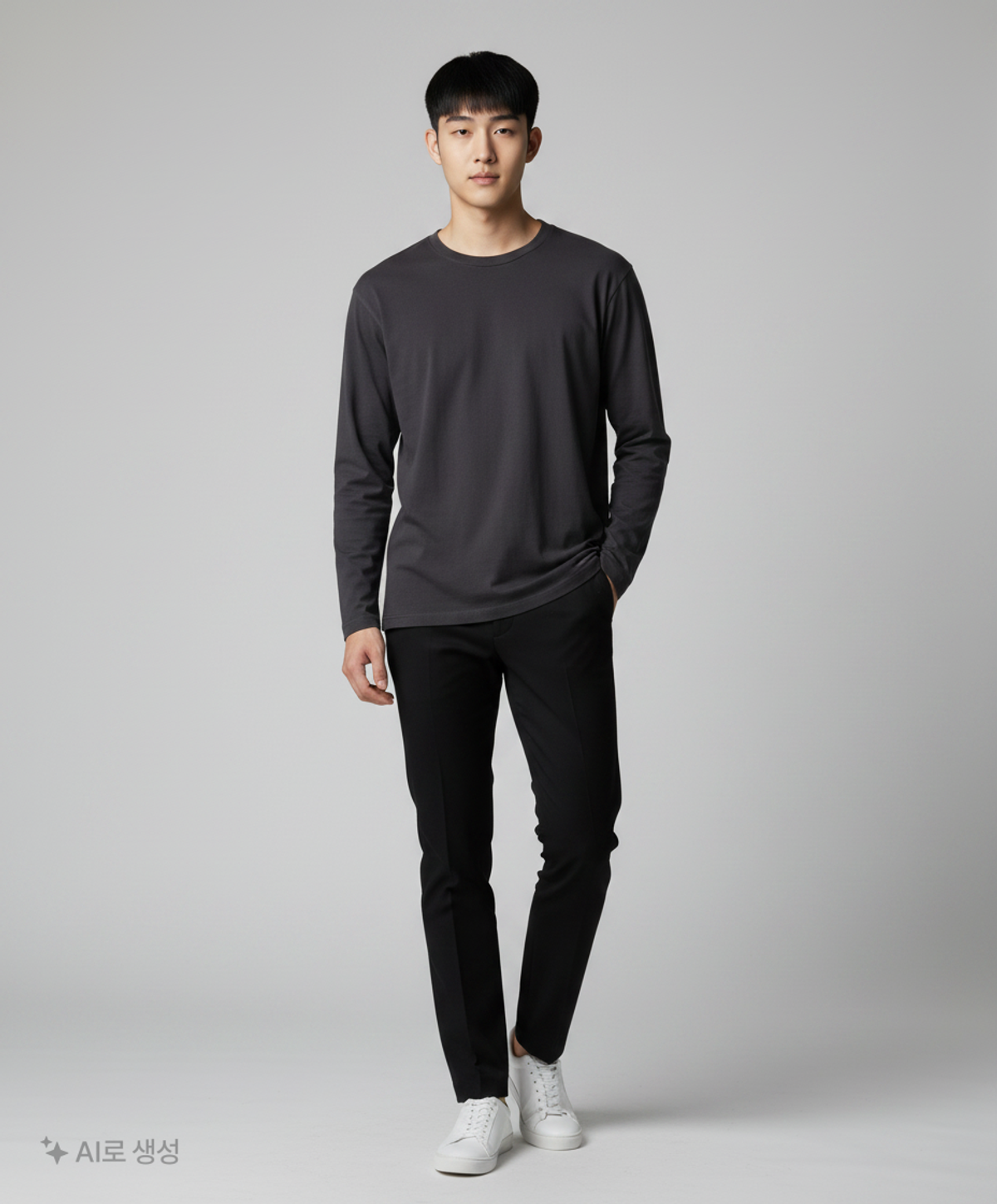 무신사 스탠다드(MUSINSA STANDARD) 긴소매 티셔츠 XL