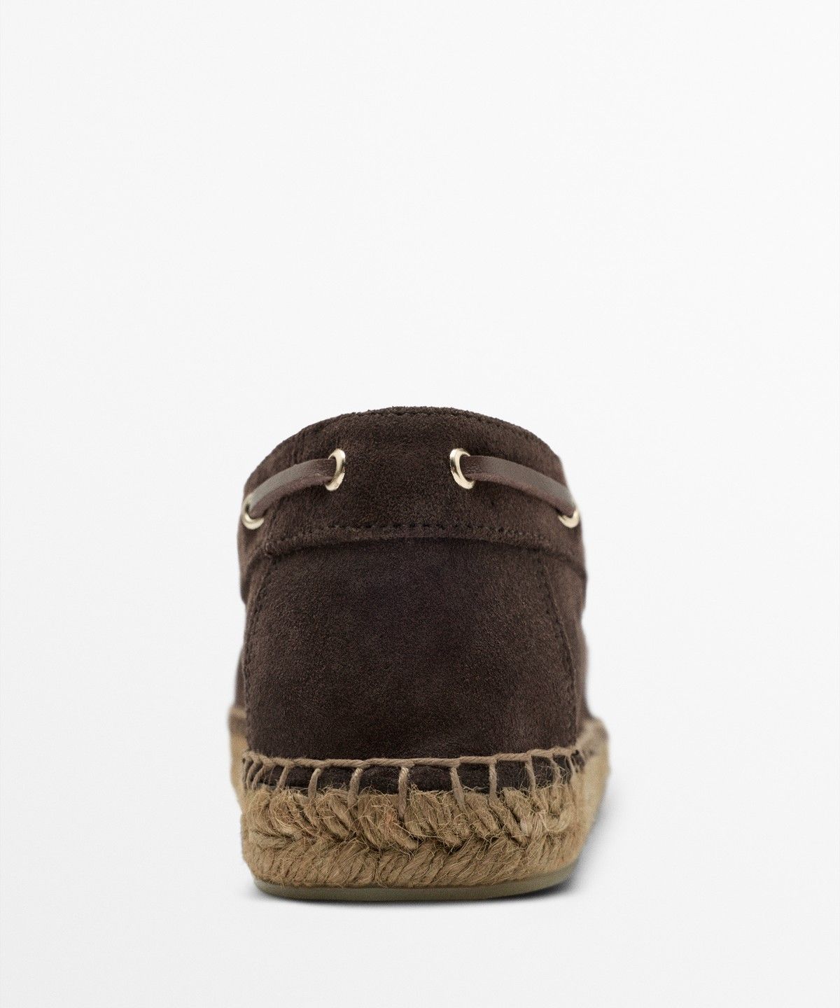 마시모두띠(MASSIMO DUTTI) 주트 밑창 보트 슈즈