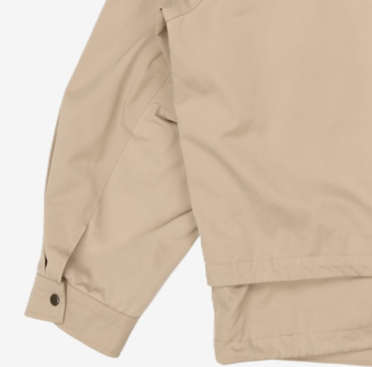 엠엠지엘(MMGL) LAYERED HARRINGTON JACKET (BEIGE) 4