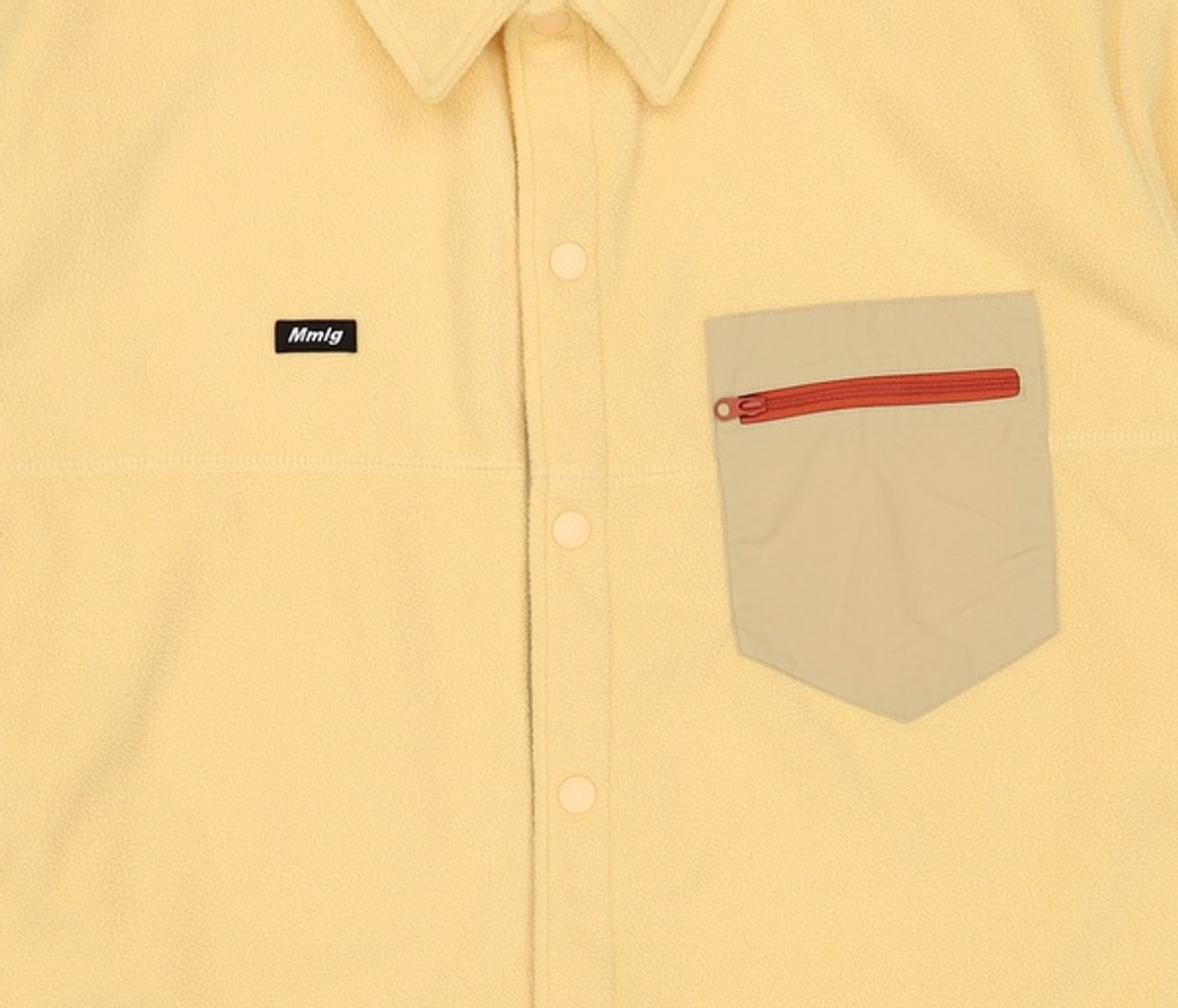 엠엠엘지(MMLG) [Mmlg] FLEECE SHIRT (SMOKE BLUE) M