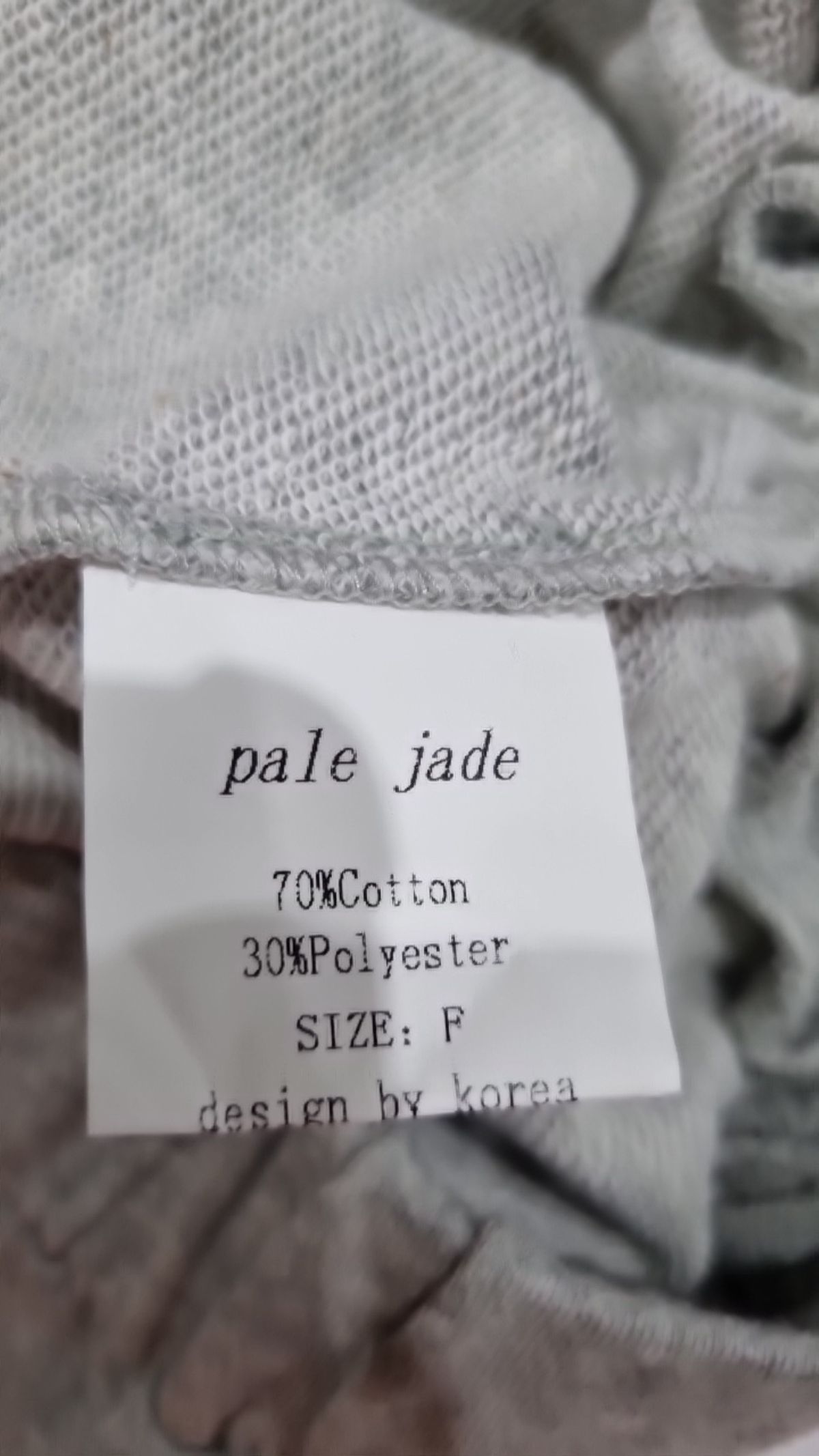 페일제이드(PALE JADE) 후드 집업 FREE