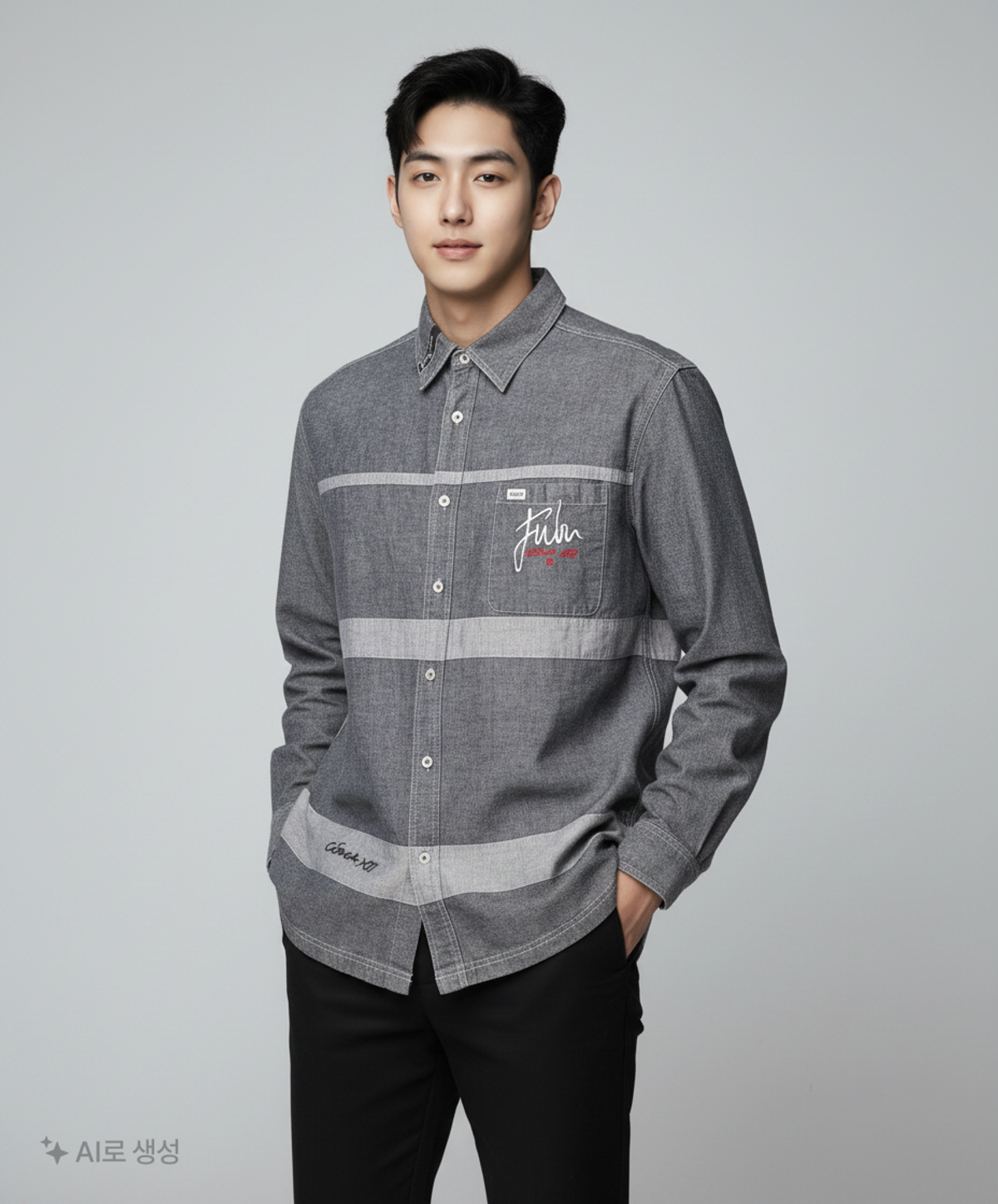 후부(FUBU) 캐주얼 셔츠 100
