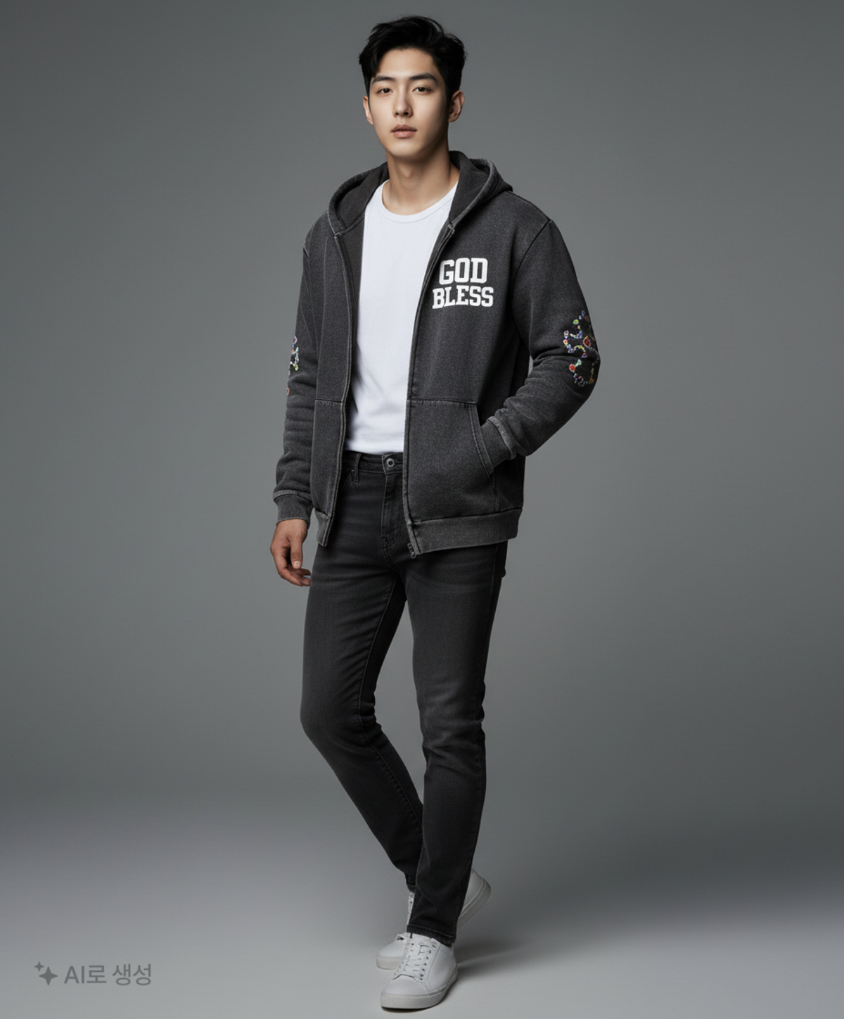 쉬인(SHEIN) 후드 집업 S