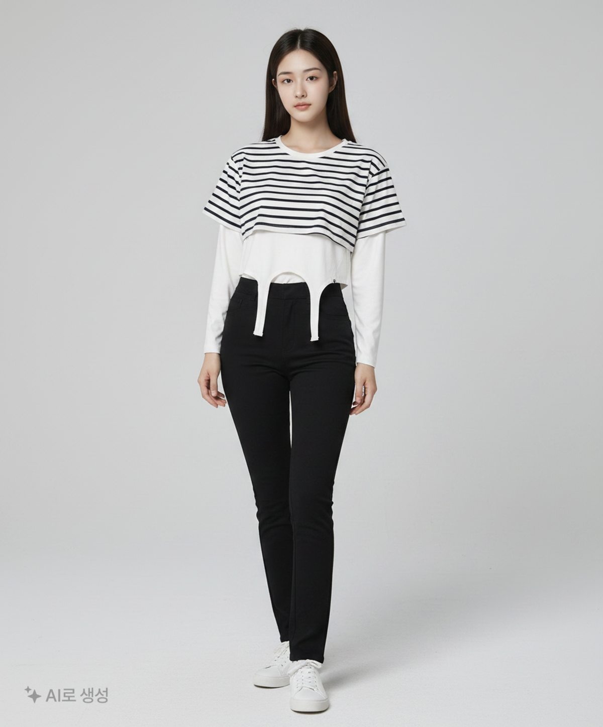 스타일난다(STYLE NANDA) 긴소매 티셔츠 170/92A